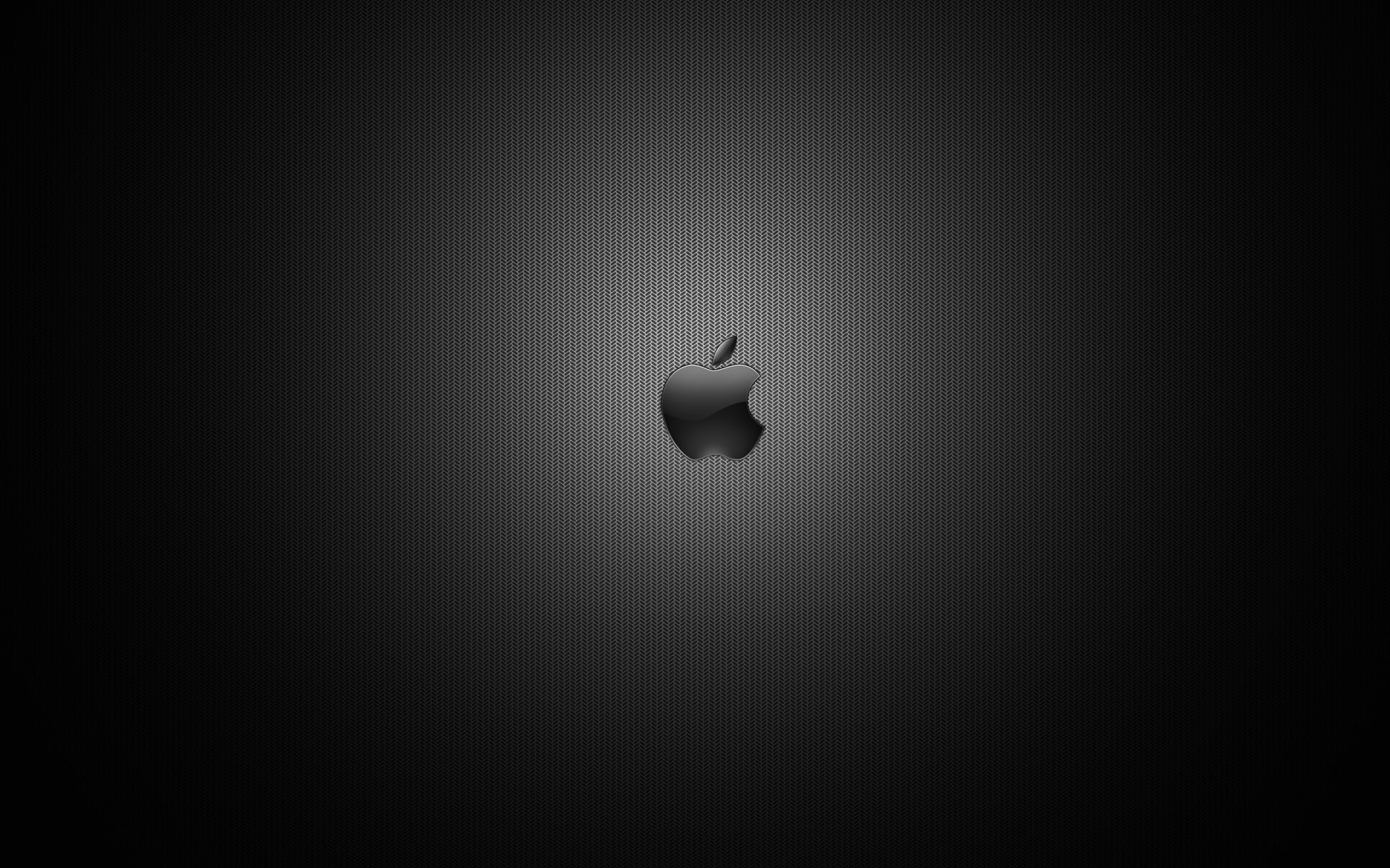 1920x1200 Dark Apple Logo