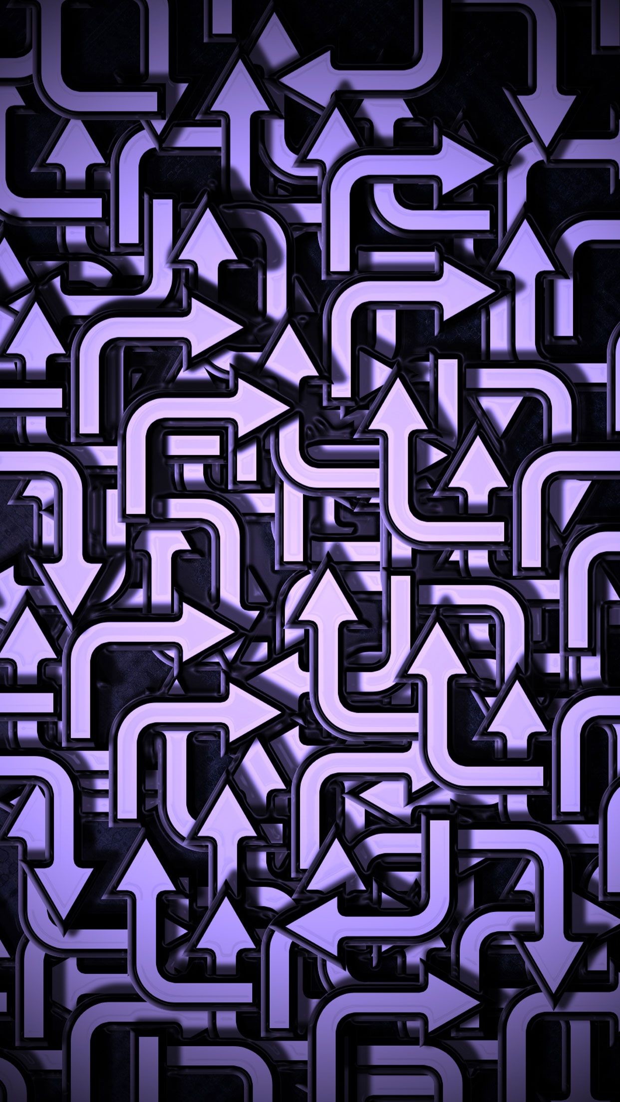 1242x2208 Purple arrows direction wallpaper for #Iphone and #Androi #arrows #wallpaper  more like this on wallzapp.com