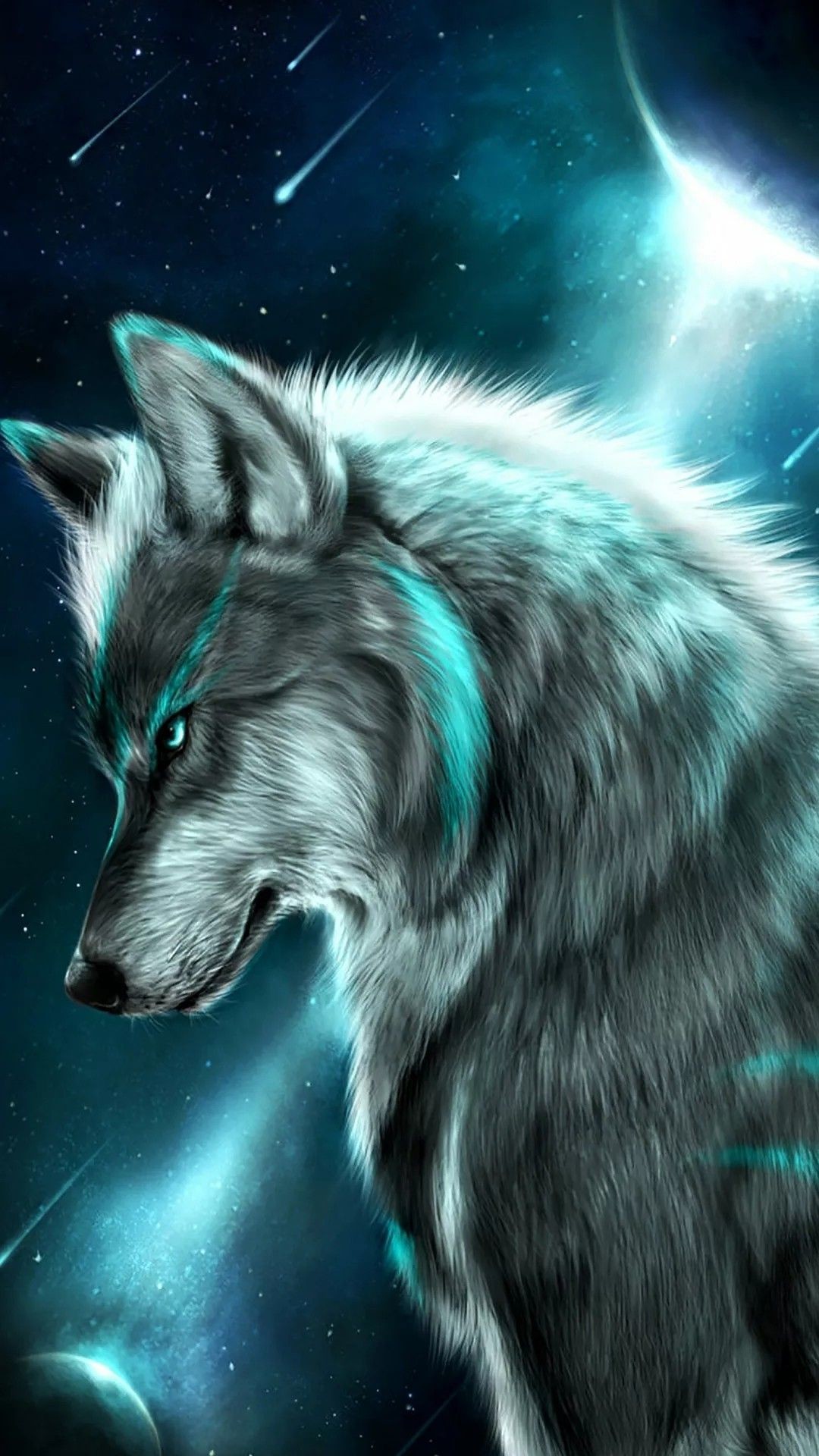 1080x1920 Sad wolf wallpaper #nature