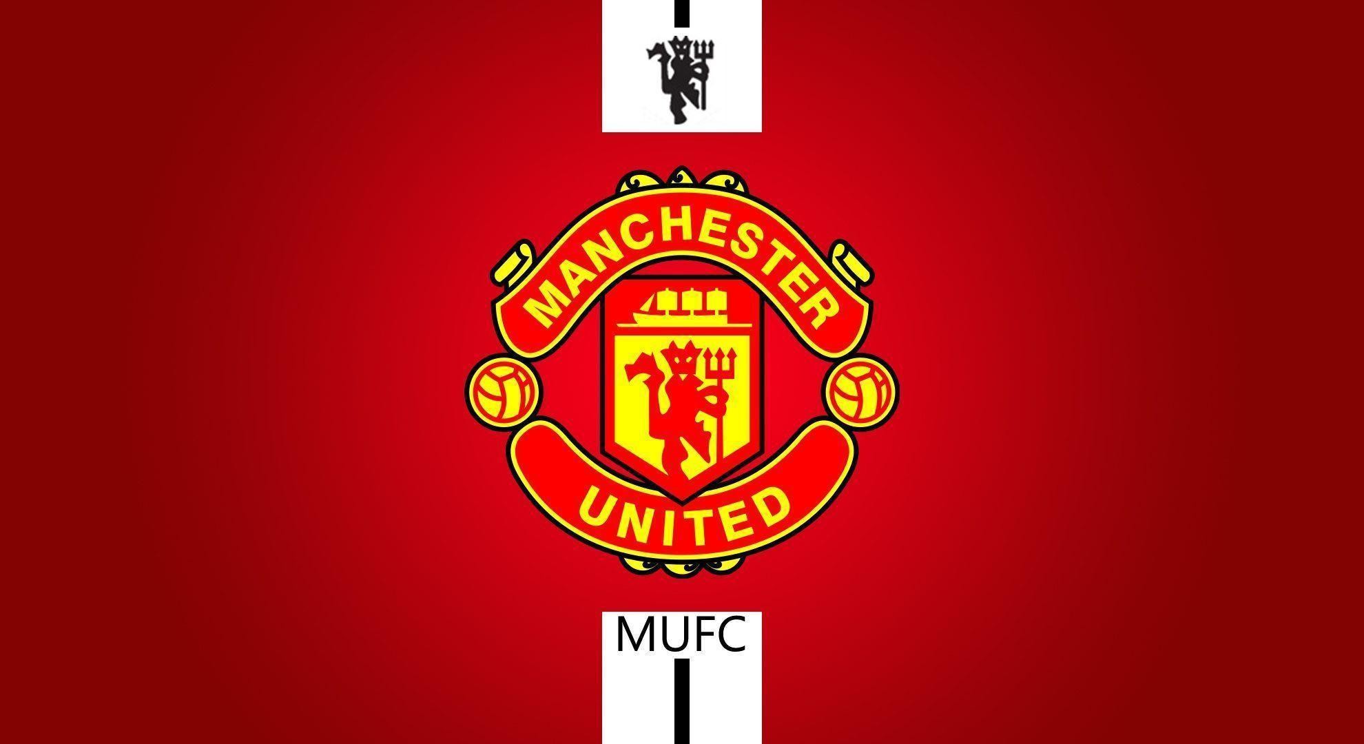 1980x1080 Logo Manchester United 2015 Wallpaper Laptop | Manuwallhd.com