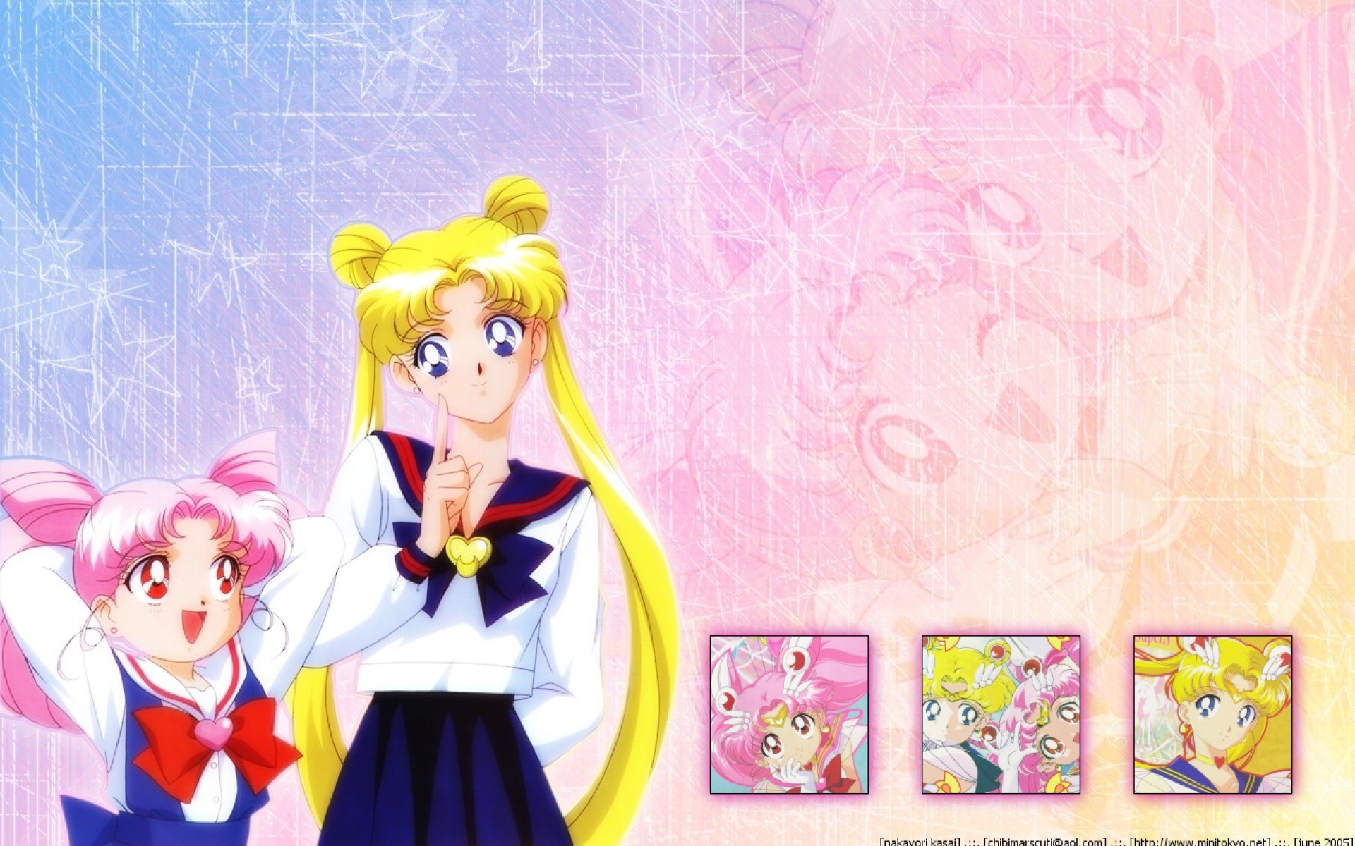 1920x1200 Sailor Moon. Sailor Moon and Baby desktop wallpaper