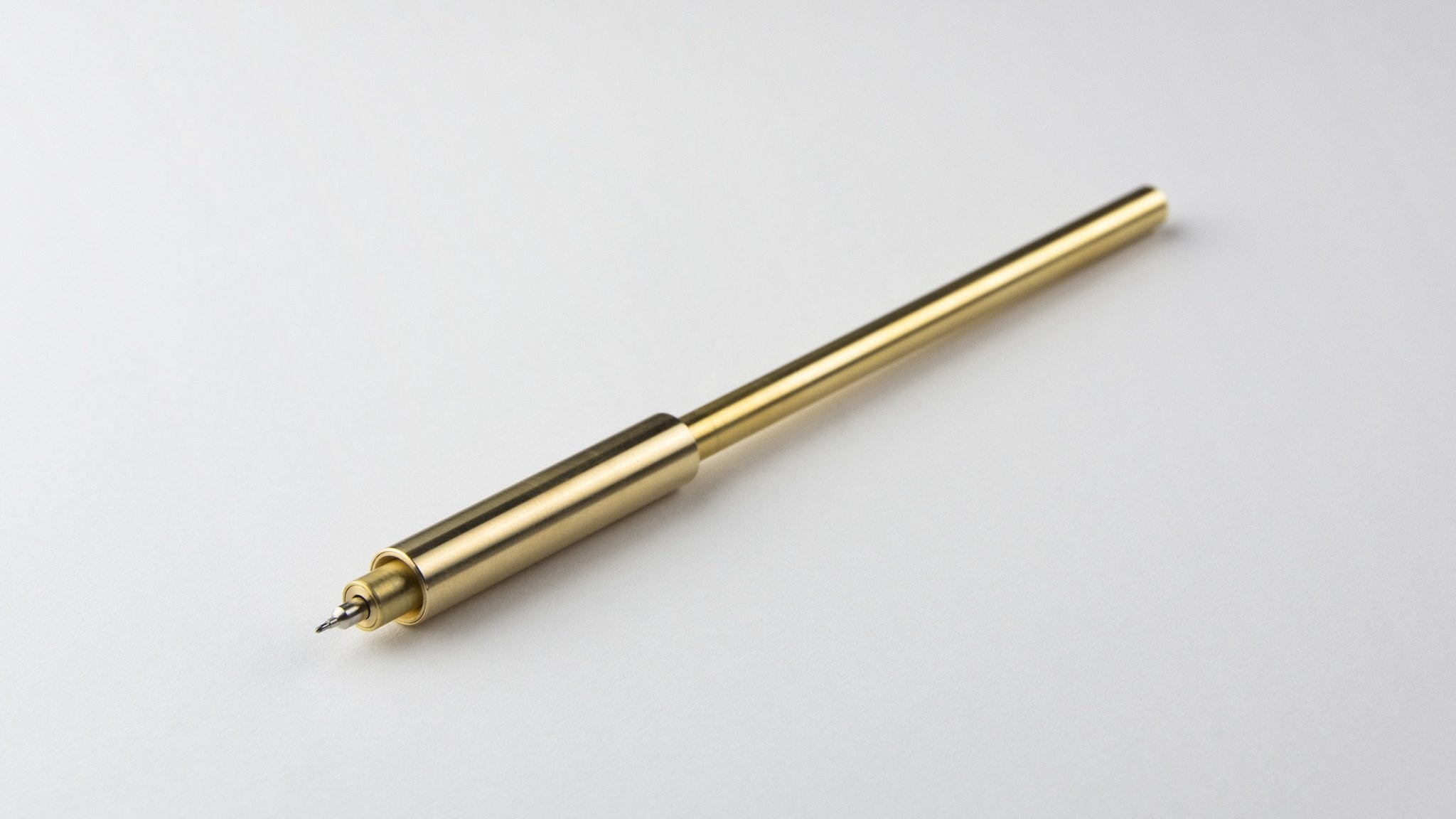 2048x1152 Pen UNO Brass - Limited Edition Minimalist Pen