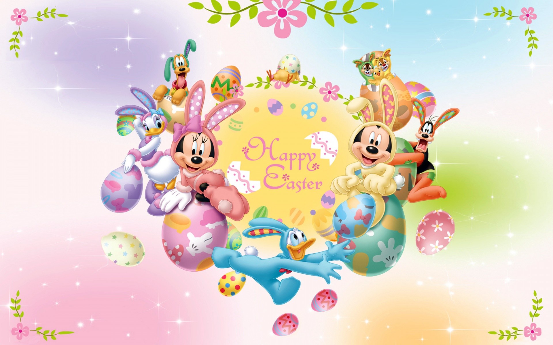 1920x1200 happy easter events picture happy easter mickey mouse hd wallpaper