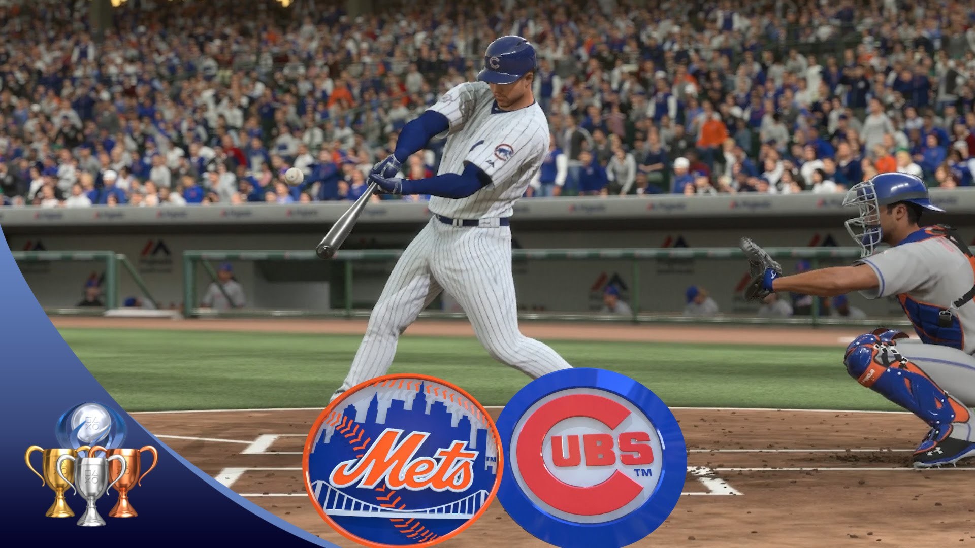 1920x1080 MLB The Show 16 - Mets vs Cubs (Full Game, Broadcast Presentation) - YouTube