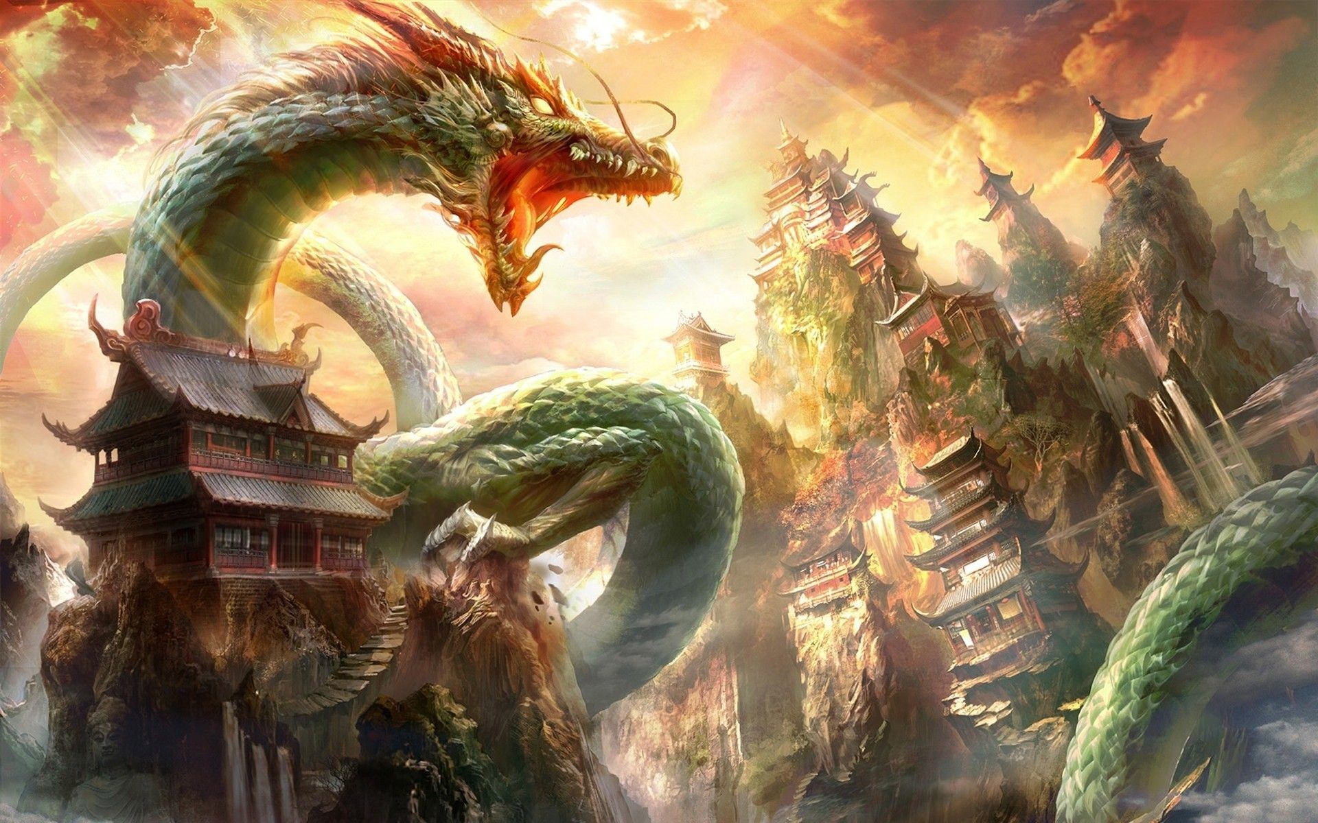 1920x1200 ... Background Wallpapers Â· Bright Chinese Dragon Full HD Quality  Backgrounds - EL1310039 ...