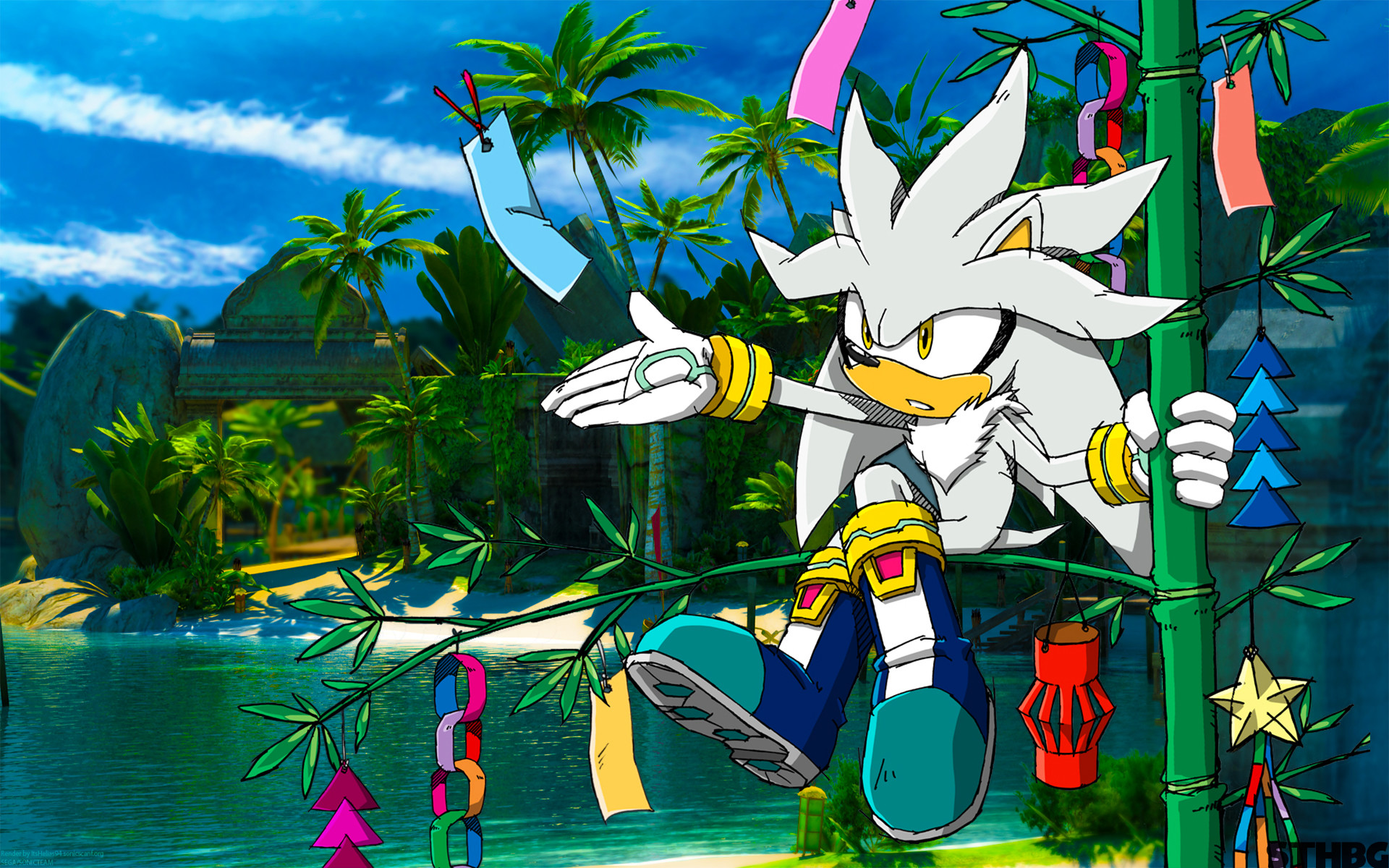 1920x1200 Silver The Hedgehog - Wallpaper by SonicTheHedgehogBG Silver The Hedgehog -  Wallpaper by SonicTheHedgehogBG