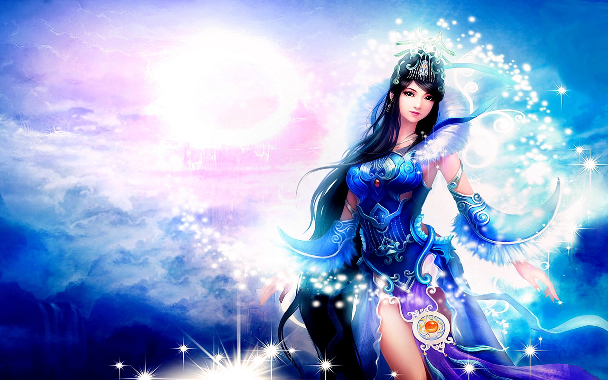 2560x1600 ... Oriental Sword Woman Woman Warrior Â· HD Wallpaper | Background ID:694629