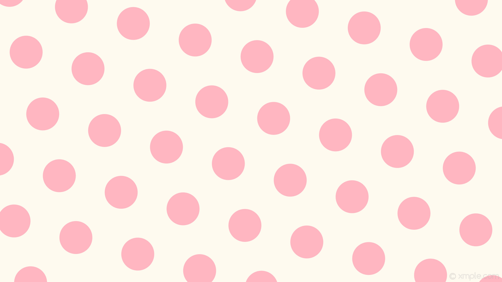 1920x1080 wallpaper polka dots hexagon white pink floral white light pink #fffaf0  #ffb6c1 diagonal 45
