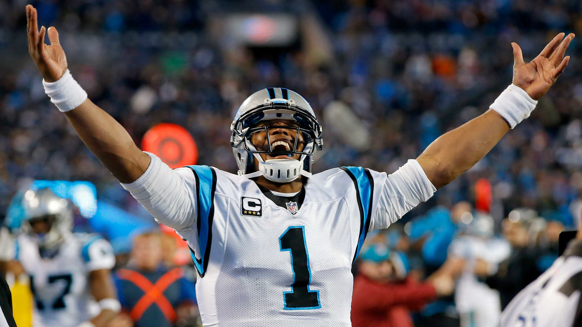 1920x1080 'Superman' Cam Newton is flying high and having fun