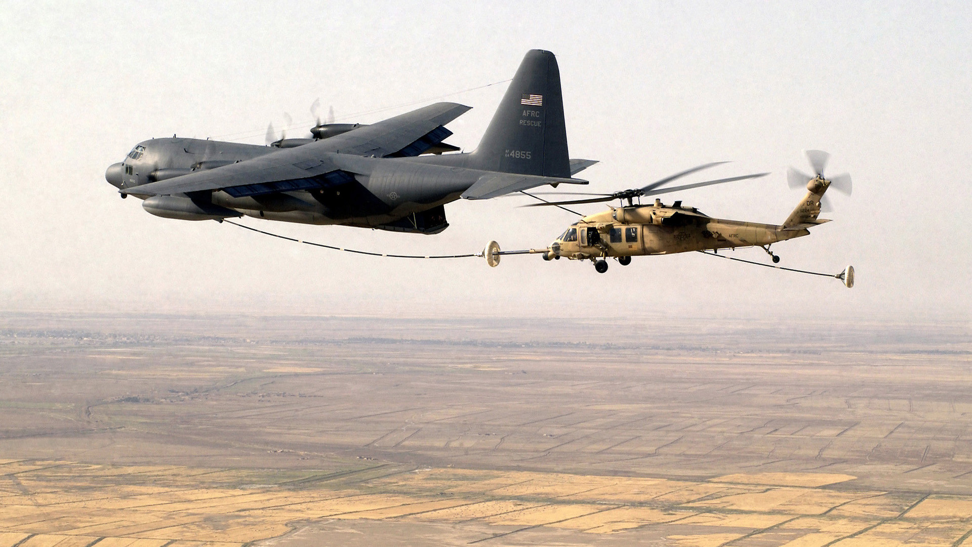 1920x1080 C-130. REFUELING US Air Force Reserve Helicopter 301st Rescue Squadron  Flight Refueling .