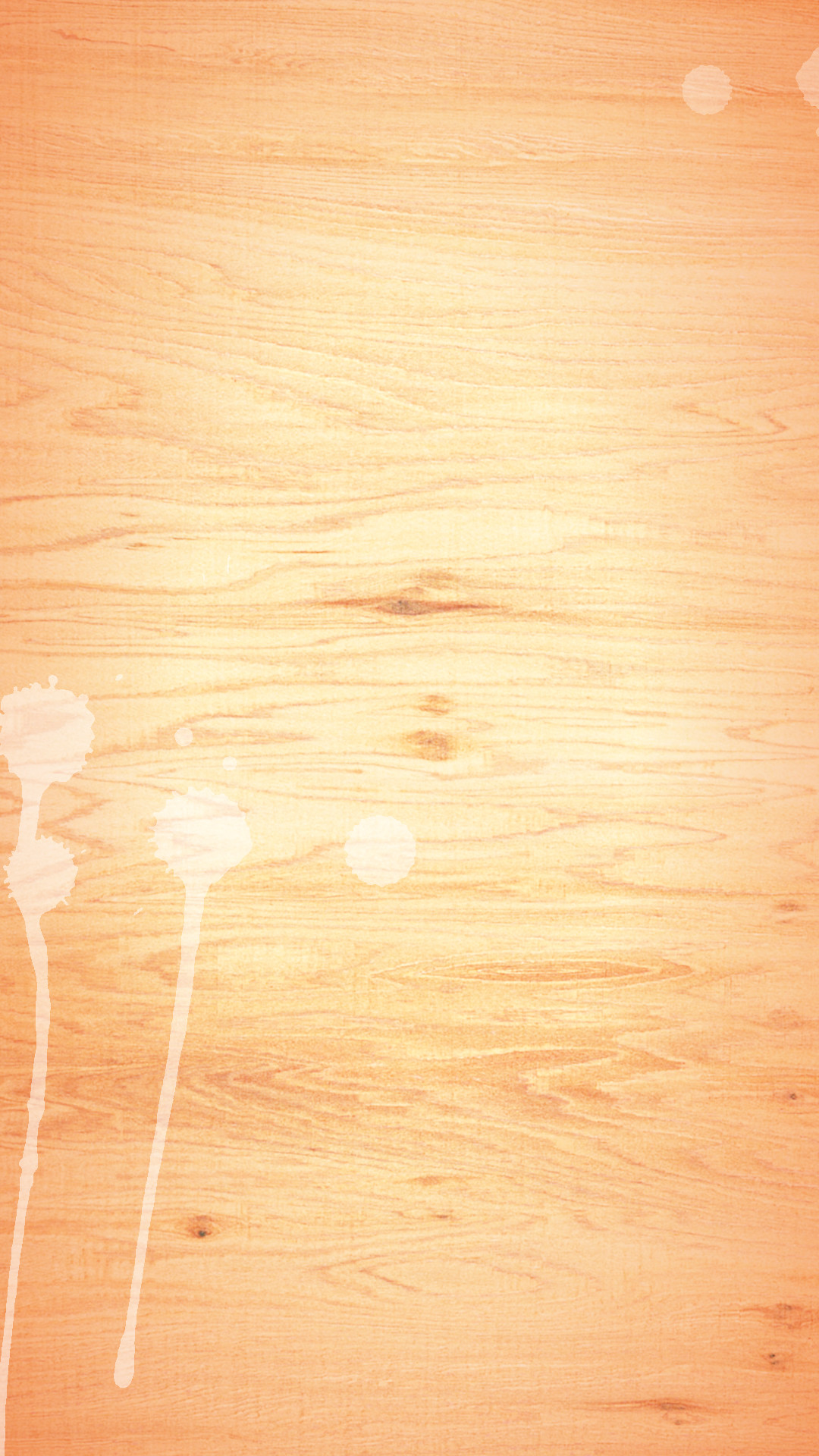 1080x1920 Wood grain gradation waterdrop orange iPhone7 Plus Wallpaper