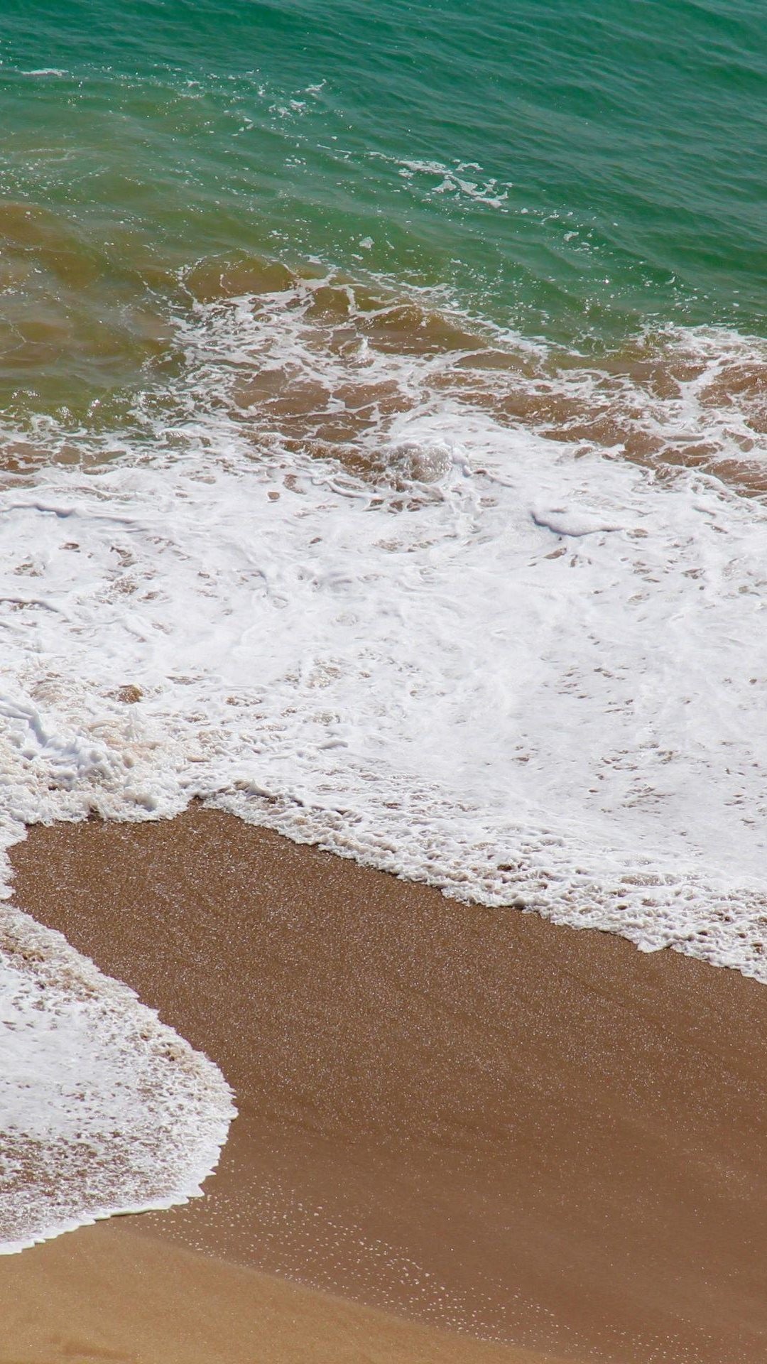 1080x1920 Beach Waves Foam iPhone 6 Plus HD Wallpaper ...
