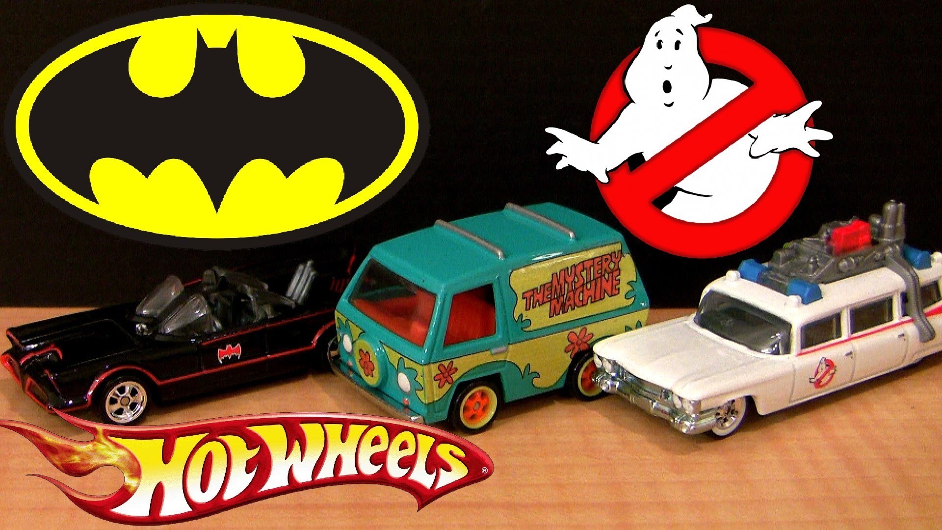 1920x1080 2013 Hot Wheels Cars Retro Knight Rider KITT Diecast, Ghostbusters Ecto 1  Scooby-Doo Mystery Machine - YouTube