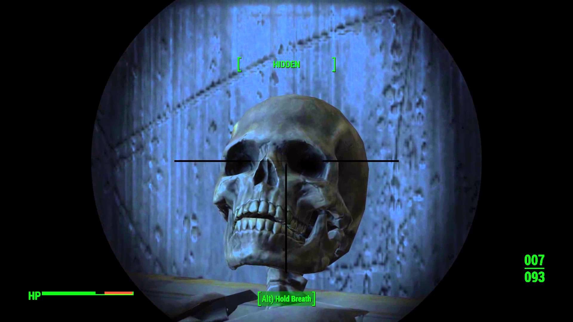 1920x1080 Fallout 4 spooky scary skeletons. Glitch? Idk