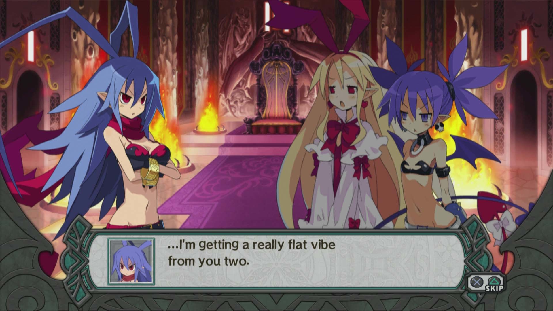 1920x1080 Disgaea D2: A Brighter Darkness attempts to thrust the three stars of the  very first tactical RPG title for the PS2 back in to the spotlight with  limited ...
