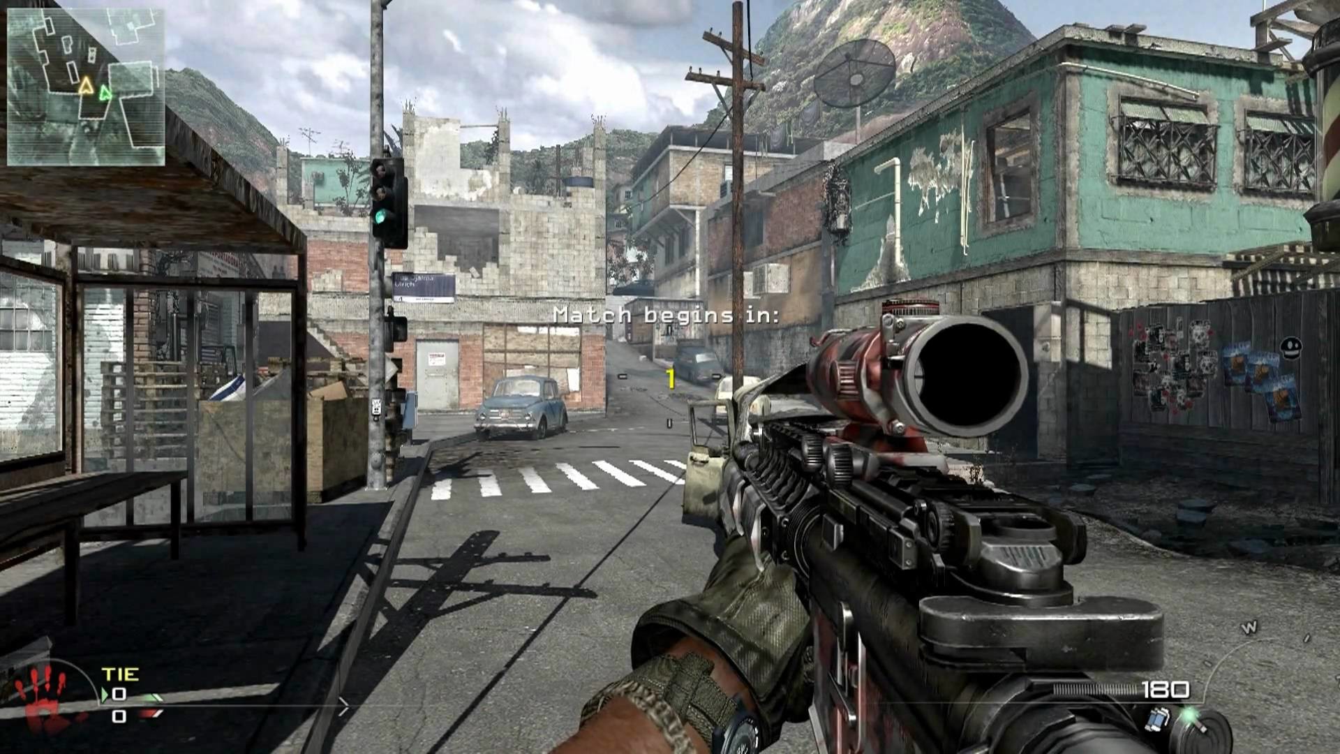 1920x1080 PC Call of Duty Modern Warfare 2 Shotgun Jump in Favela - 1080p - YouTube
