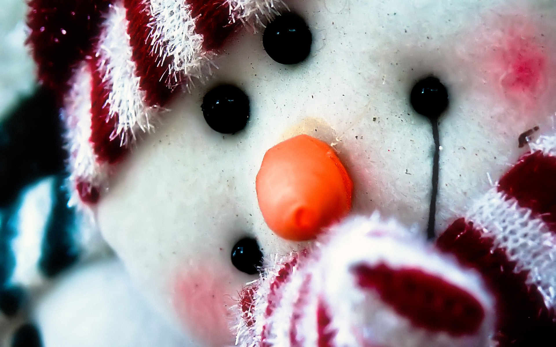 1920x1200 Cheerful Snowman Wallpapers.