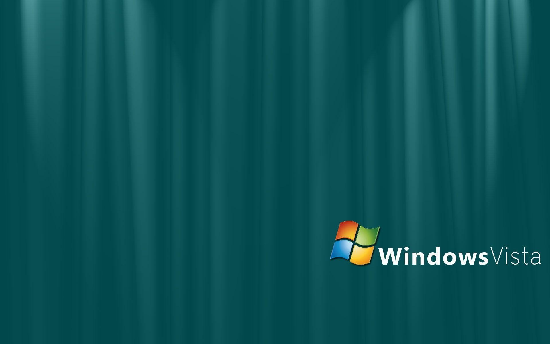 1920x1200 Green Windows Vista Desktop Wallpaper