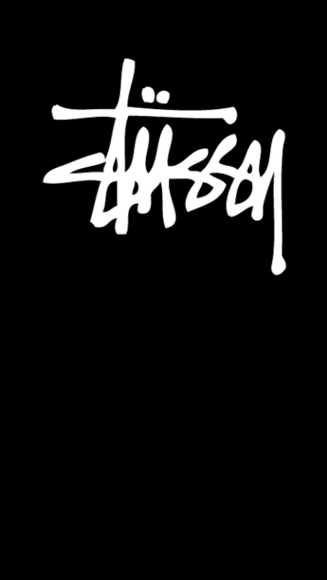 1107x1965 #stussy #black #wallpaper #android #iphone