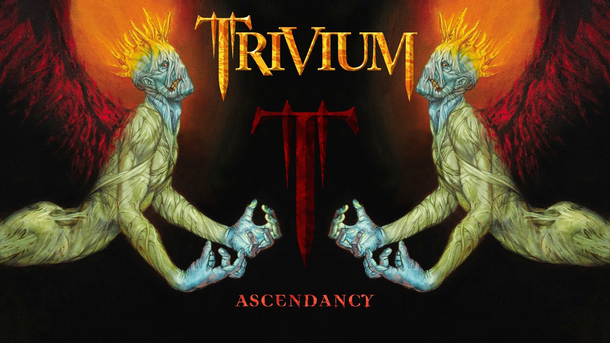 2048x1152 Trivium Memes on Twitter: "Awesome Ascendancy wallpaper :) @matthewkheafy  @TriviumPaolo #Trivium #TriviumMemes #wallpaper https://t.co/4oGZ5ovGj2"