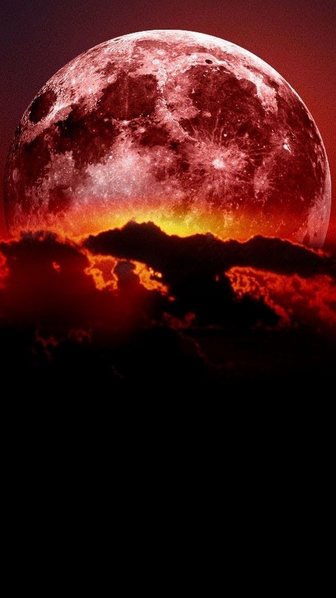 1080x1920 Super Blood Moon Wallpaper Android - Best Android Wallpapers