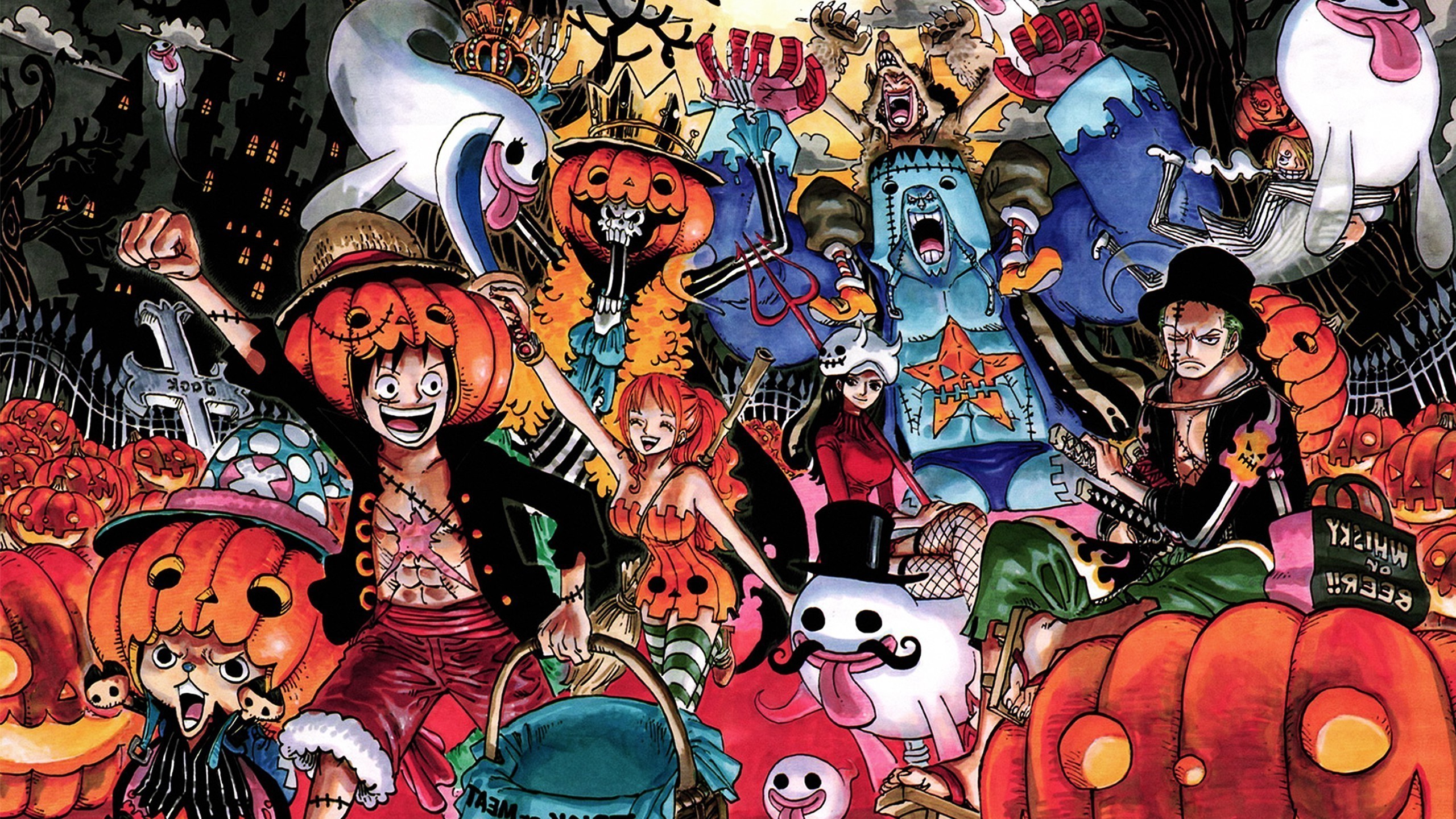 2560x1440 manga, Anime, One Piece, Roronoa Zoro, Nico Robin, Sanji, Franky, Usopp,  Nami, Brook, Monkey D. Luffy, Tony Tony Chopper Wallpapers HD / Desktop and  Mobile ...
