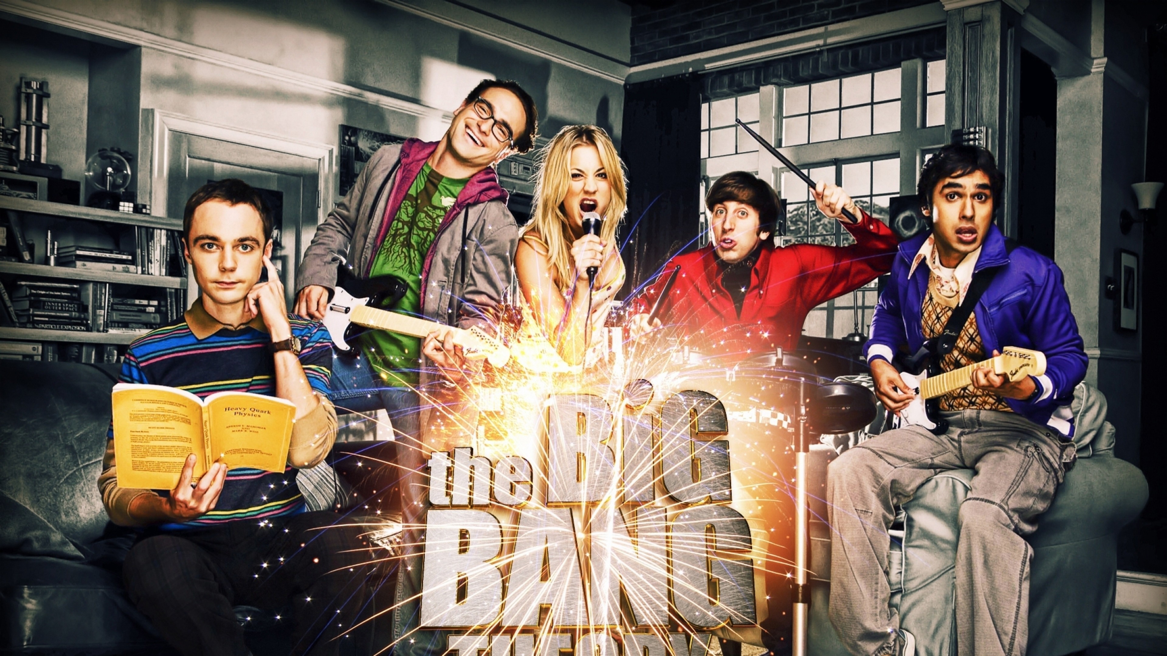3840x2160 The Big Bang Theory 4K  wallpaper