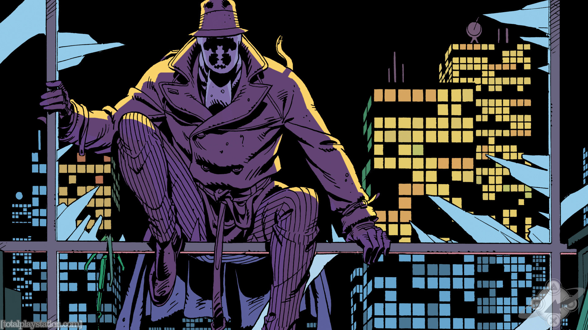 1920x1080 Comics - Watchmen Rorschach Wallpaper