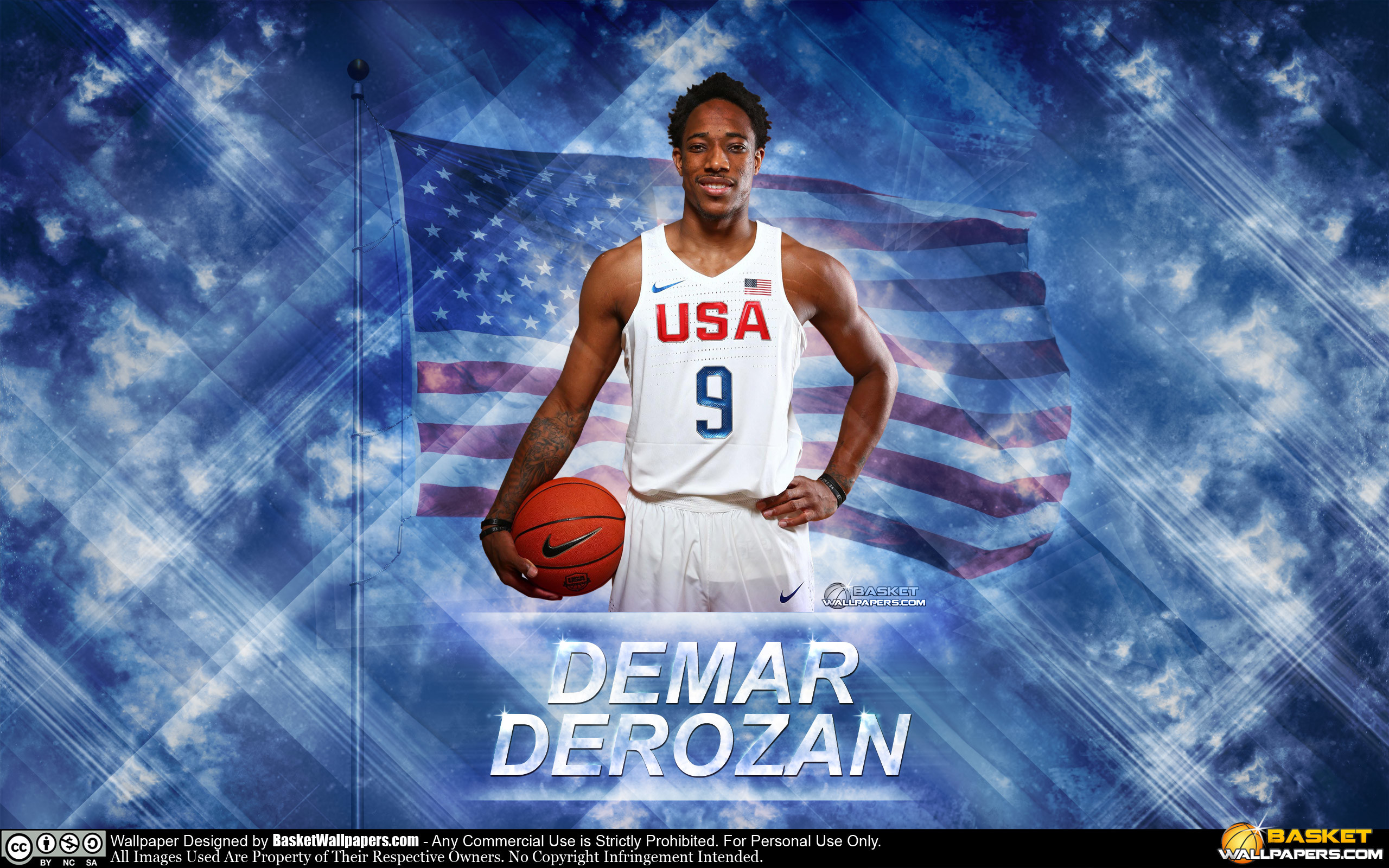 2560x1600 DeMar DeRozan USA 2016 Olympics Wallpaper