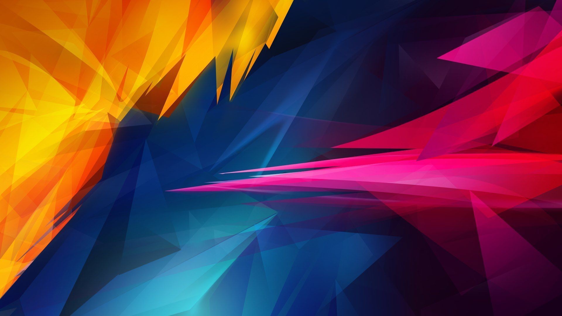1920x1080 Abstract Sharp Shapes uhd wallpapers - Ultra High Definition .