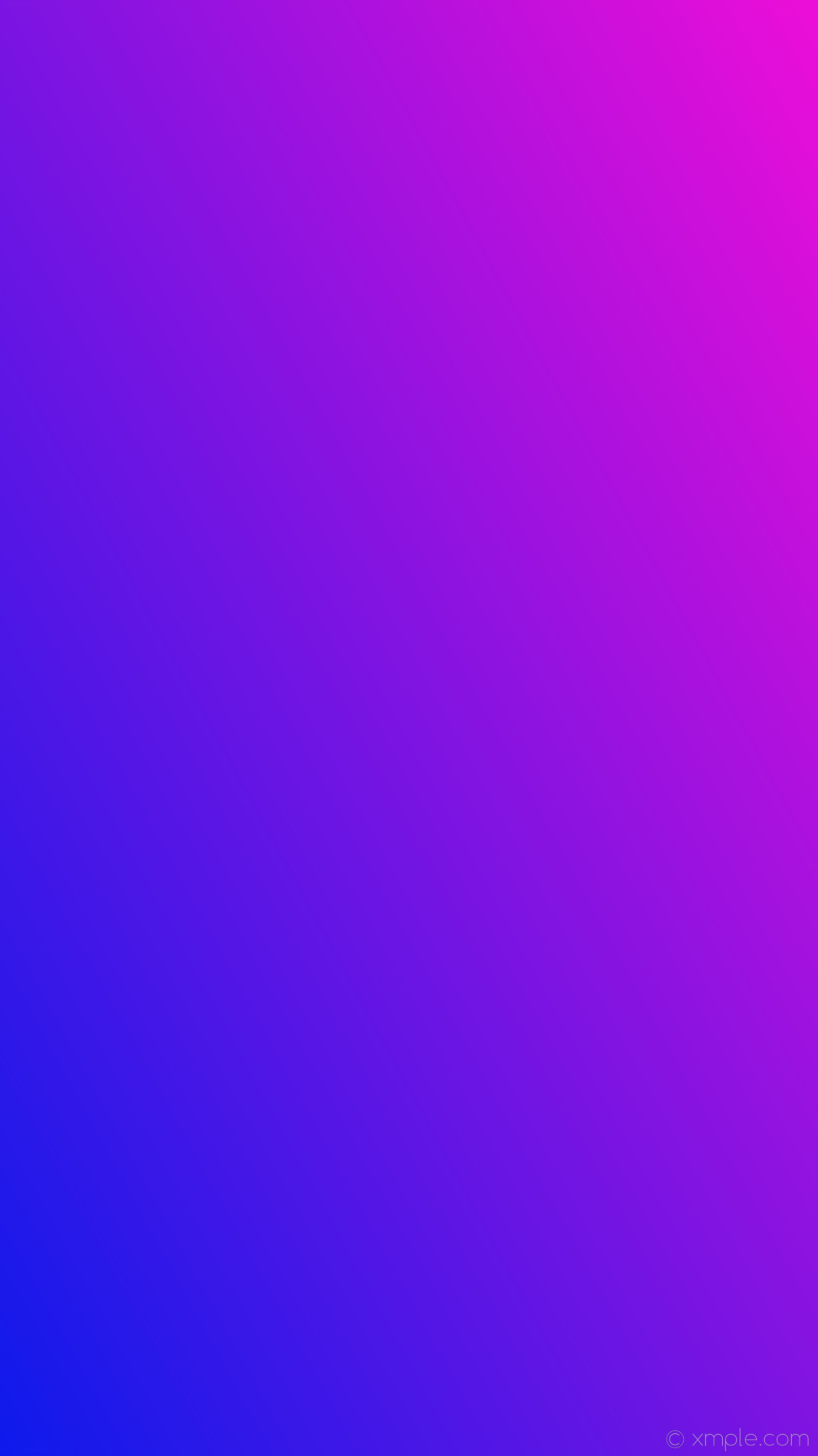 1152x2048 wallpaper linear magenta gradient blue #eb0ed8 #0e1aeb 60Â°