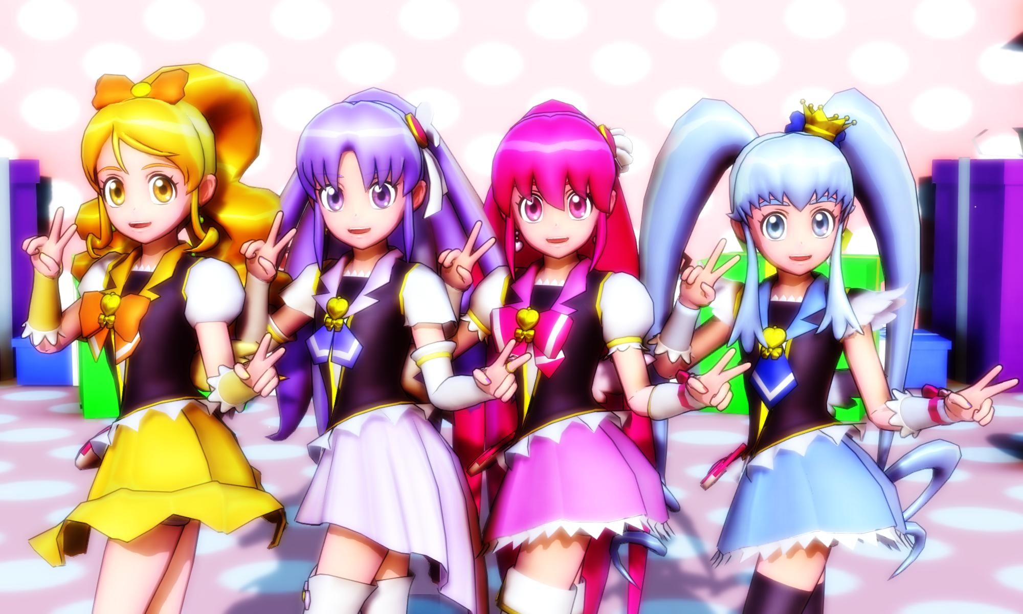 2000x1200 ... [MMD] HappinessCharge PreCure! by Lucky3Seven