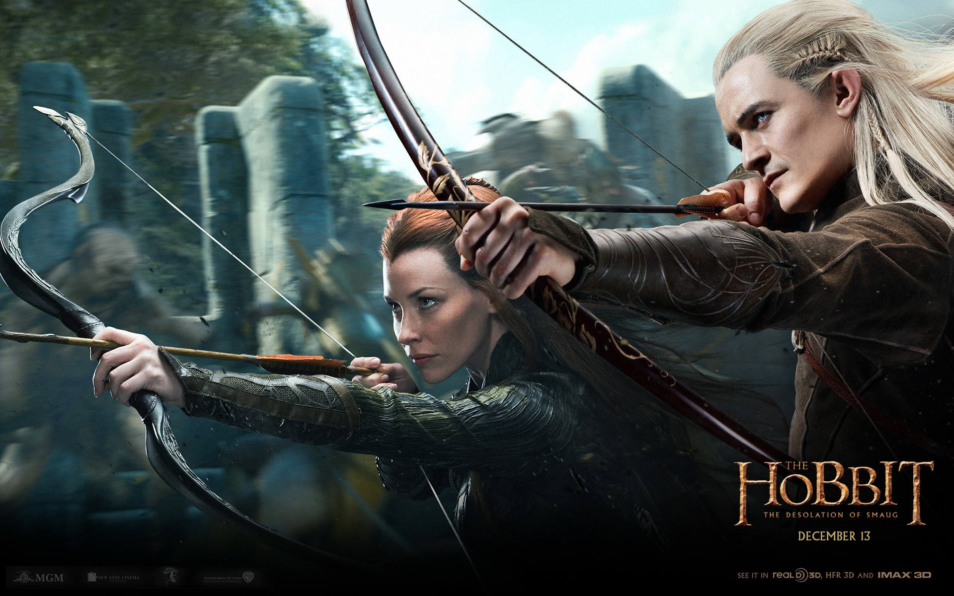 1920x1200 Tauriel images Tauriel and Legolas (official) HD wallpaper and background  photos