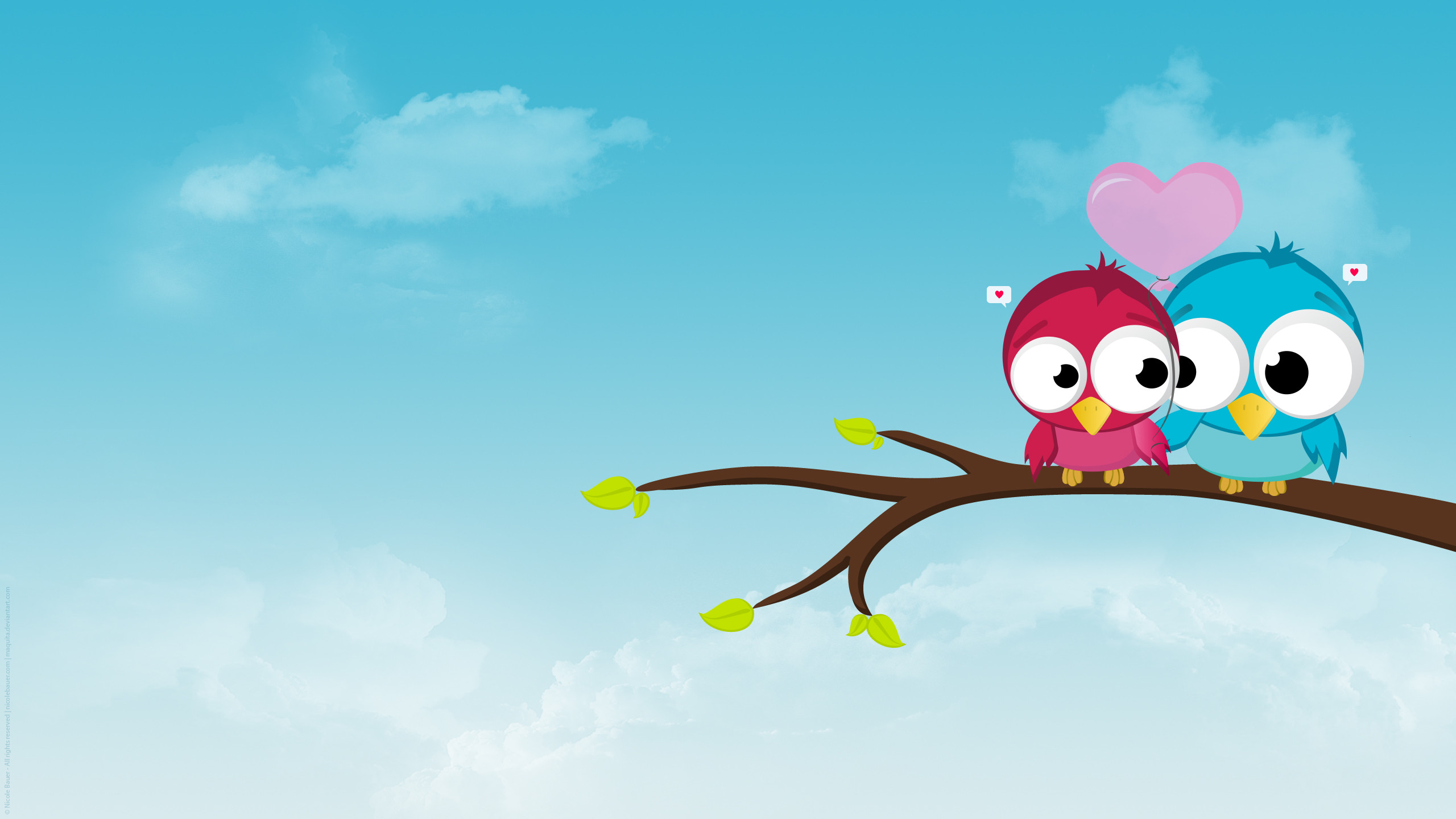 2560x1440 Cute Love Backgrounds - Wallpaper, High Definition, High Quality .