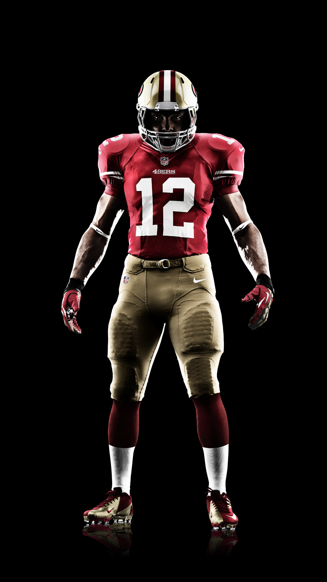 1080x1920 Nike San Francisco 49ers uniform