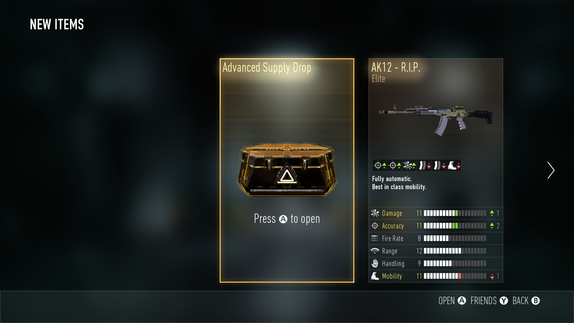 1920x1080 Report: Players that reach Max Grand Master Prestige earn 1 Advanced Supply  Drop and the AK12 R.I.P.