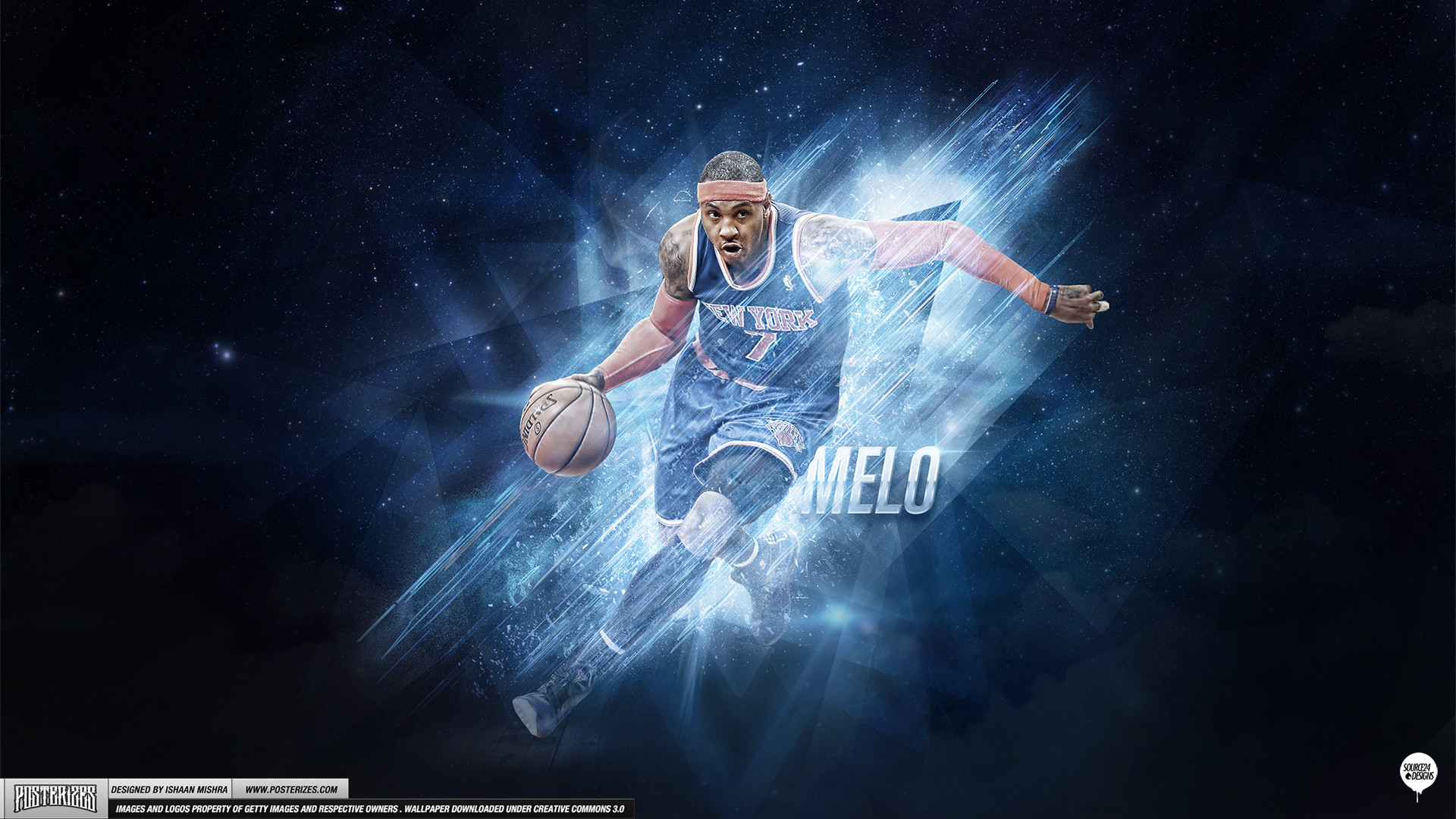 1920x1080 Carmelo Anthony – 'Playoff Push' (WALLPAPER)