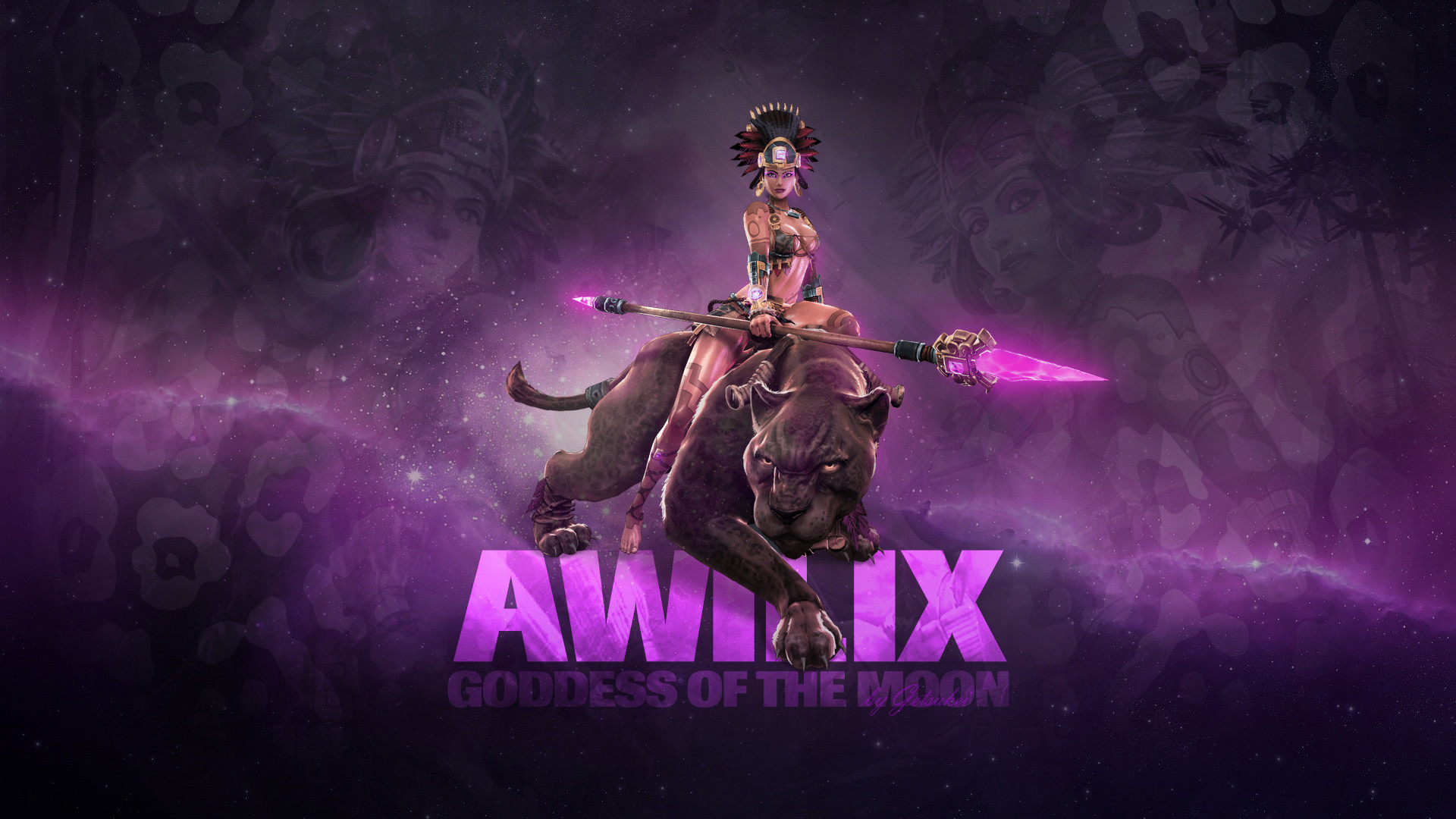 1920x1080 ... SMITE - Assassins Wallpaper (Awilix Edition) by Getsukeii on .