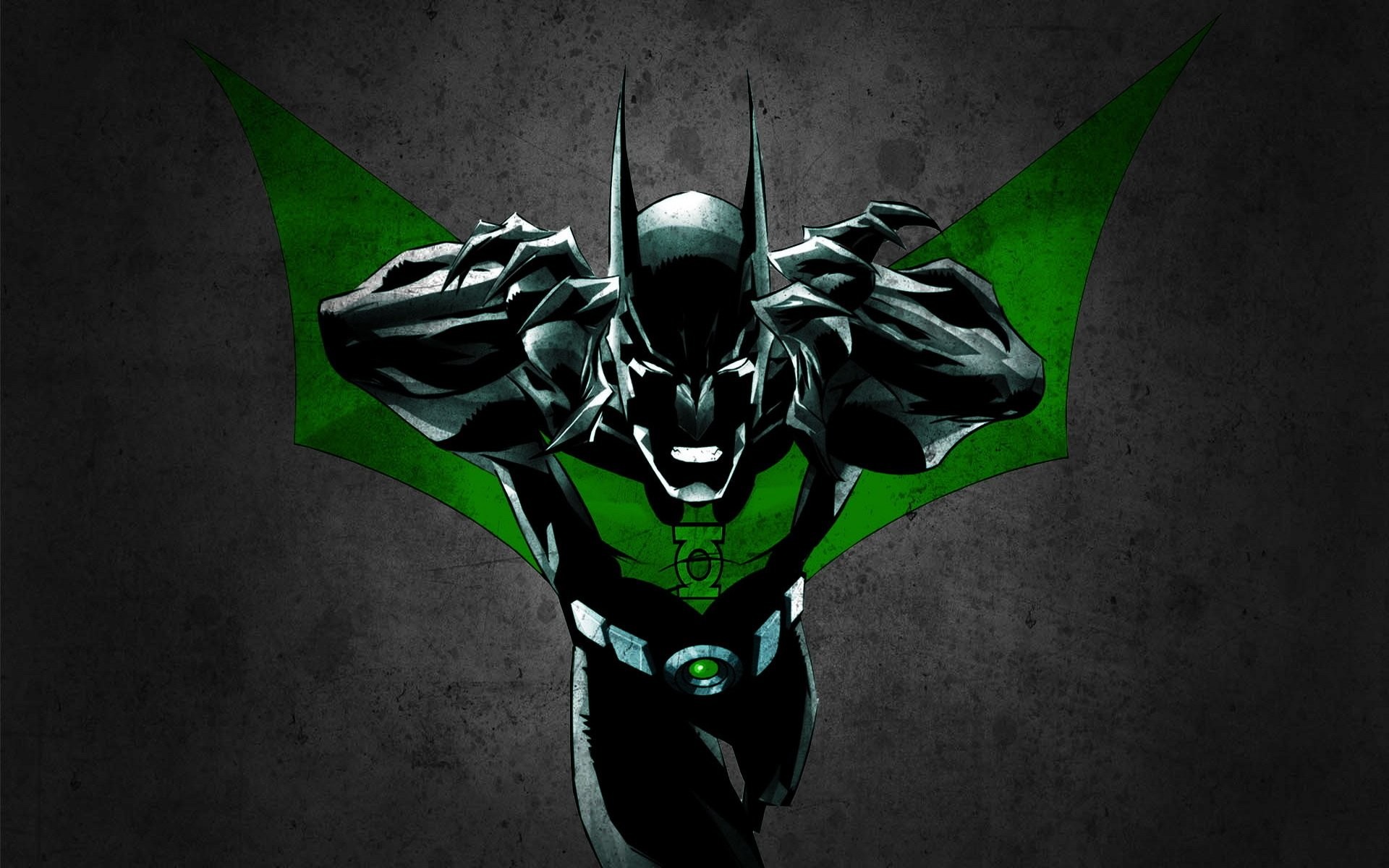 1920x1200 Comics - Batman Beyond Batman Green Lantern Wallpaper