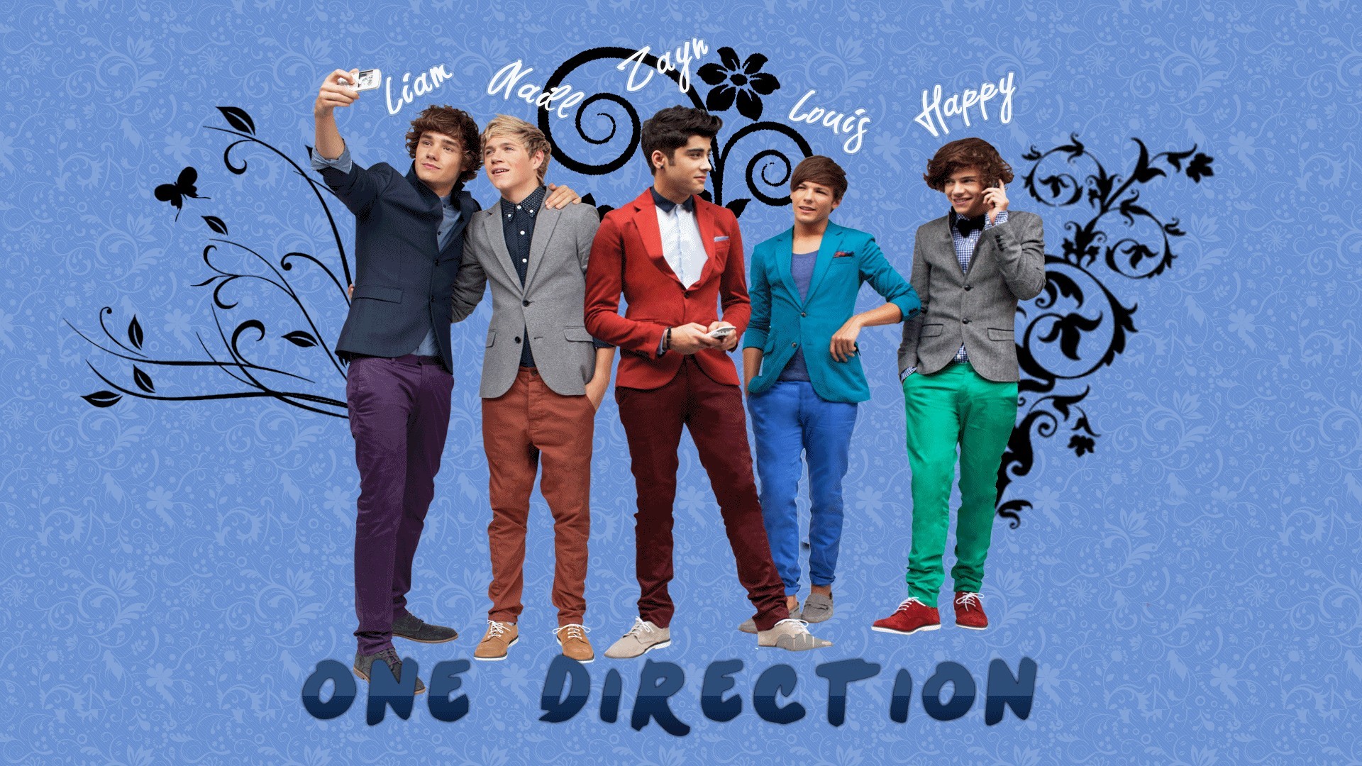 1920x1080 One Direction HD Wallpaper - Wallpapers Points