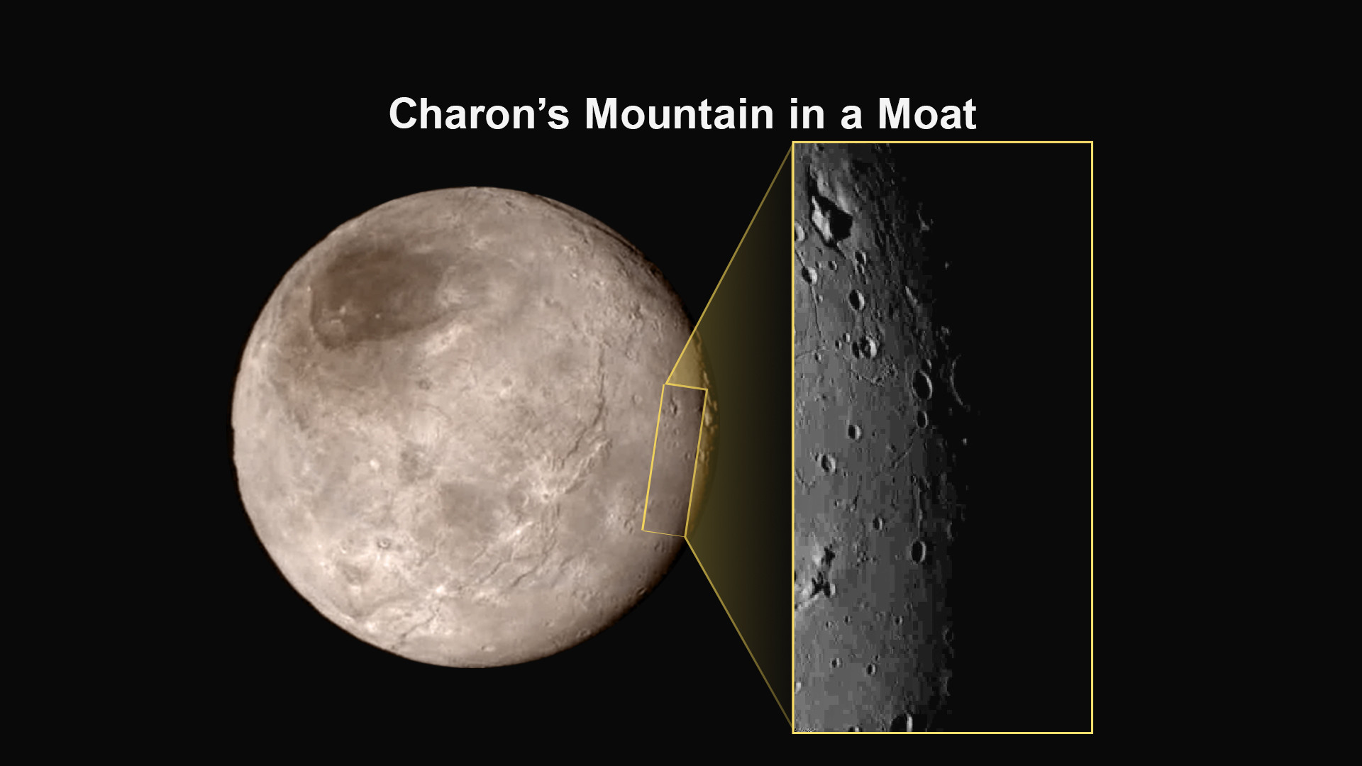 1920x1080 NASA-Sonde New Horizons: Die Berge des Pluto