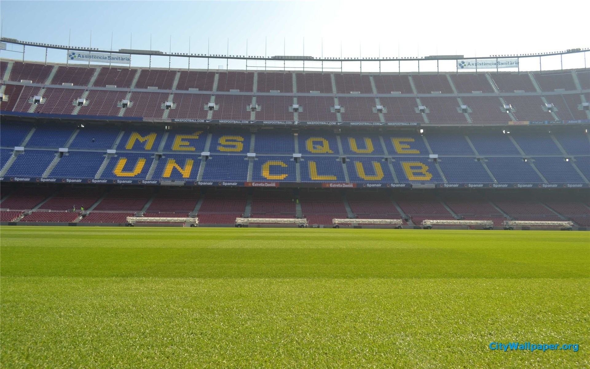 1920x1200 Camp Nou Field