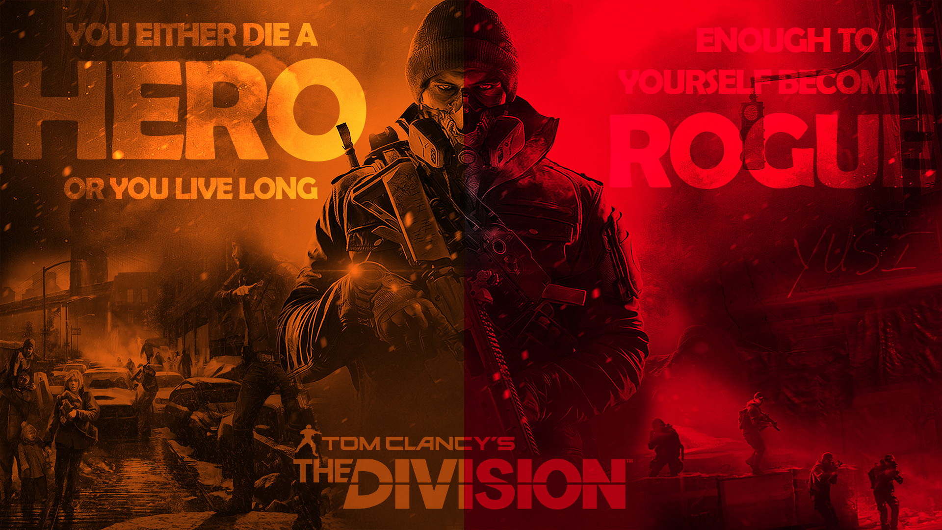 1920x1080 Become a Rogue - The Division Wallpaper ...