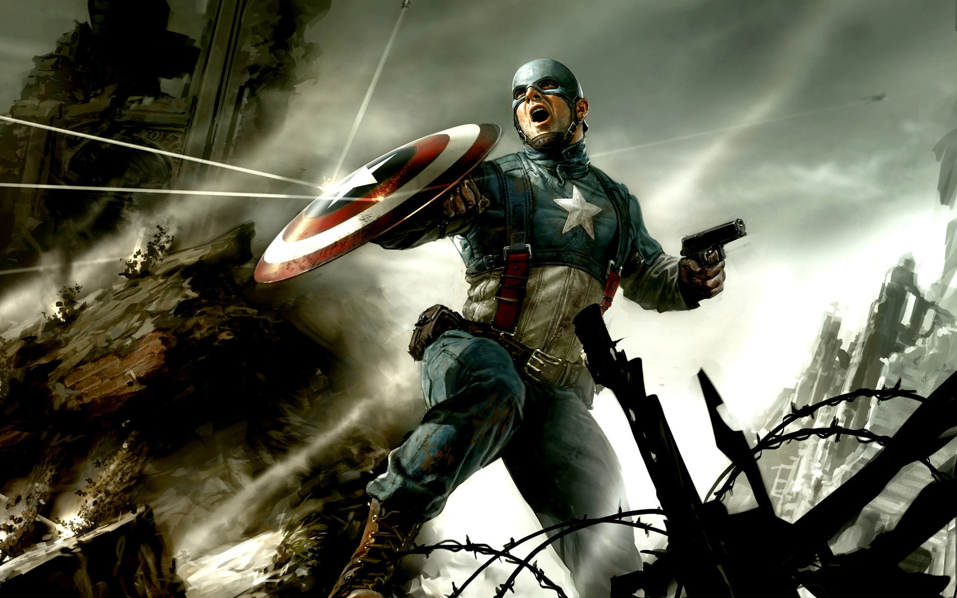 1920x1200 Captain America Wallpapers