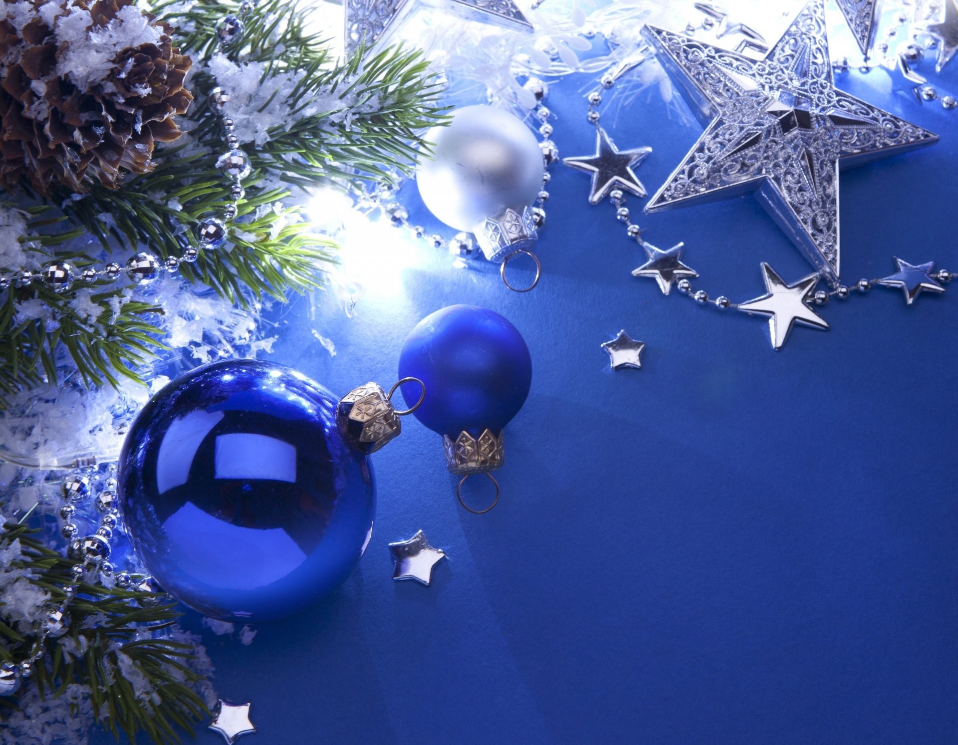 1920x1493 balls bulbs blue white star silver christmas tree cone branches christmas  toys new year christmas new