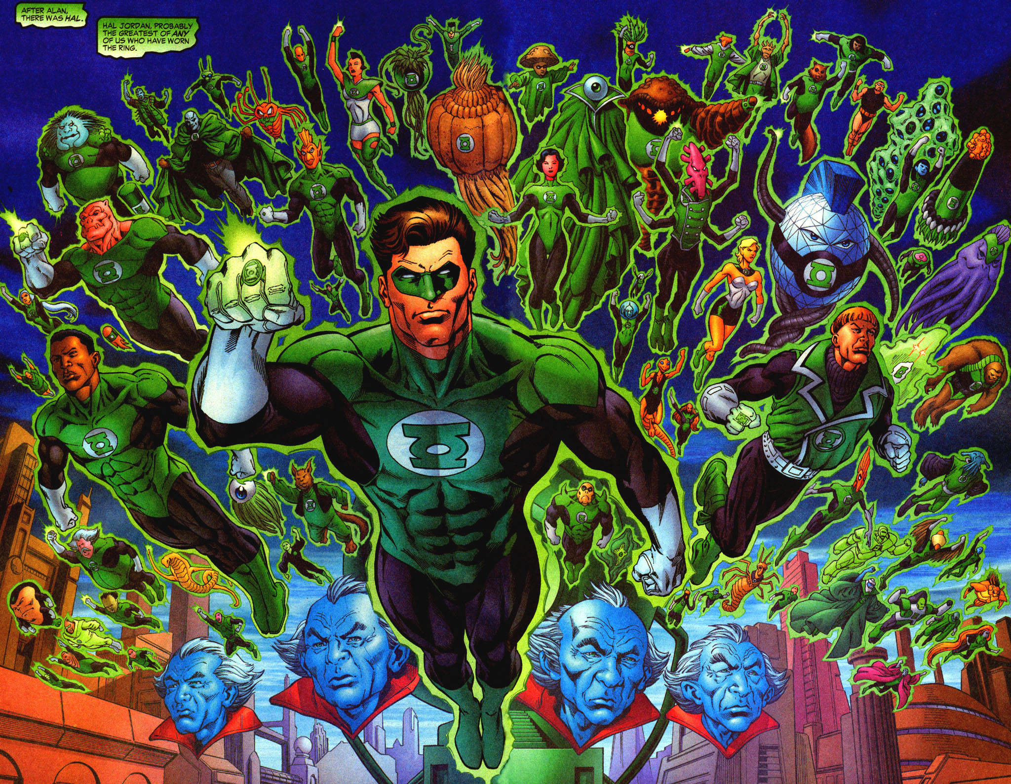 2048x1588 Green Lantern Corps Wallpaper