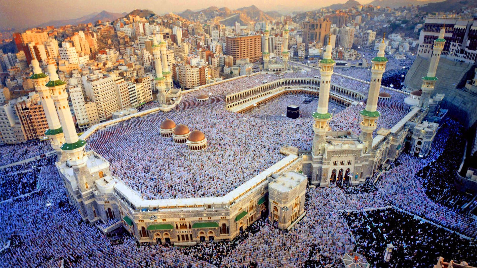 1920x1080 Download Al Kaaba Al Musharrafah Holy Kaaba Is A Building In The Center Of  Islams Holiest