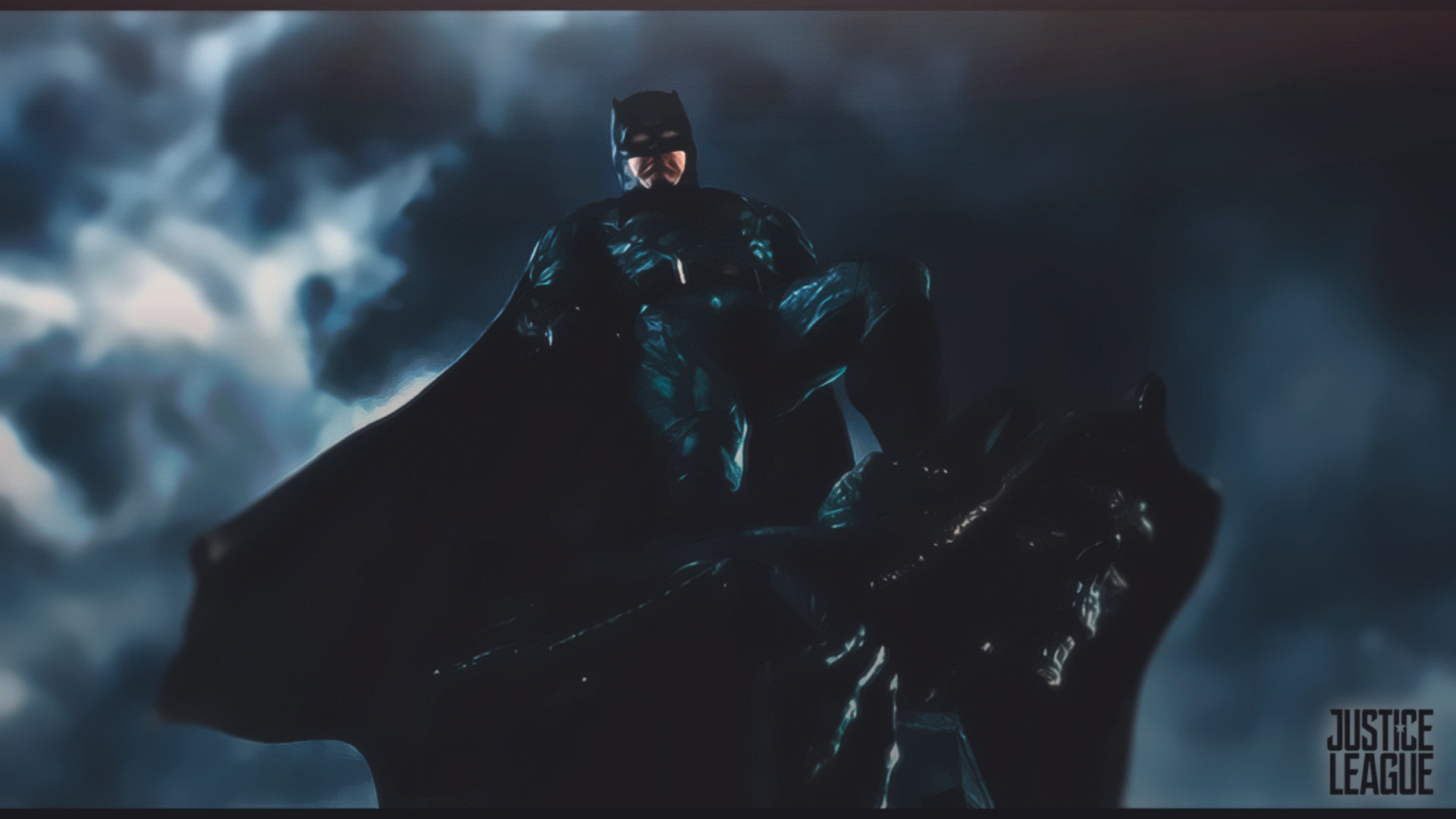 1920x1080 ... Wallpaper: The Batman | Justice League by 4n4rkyX