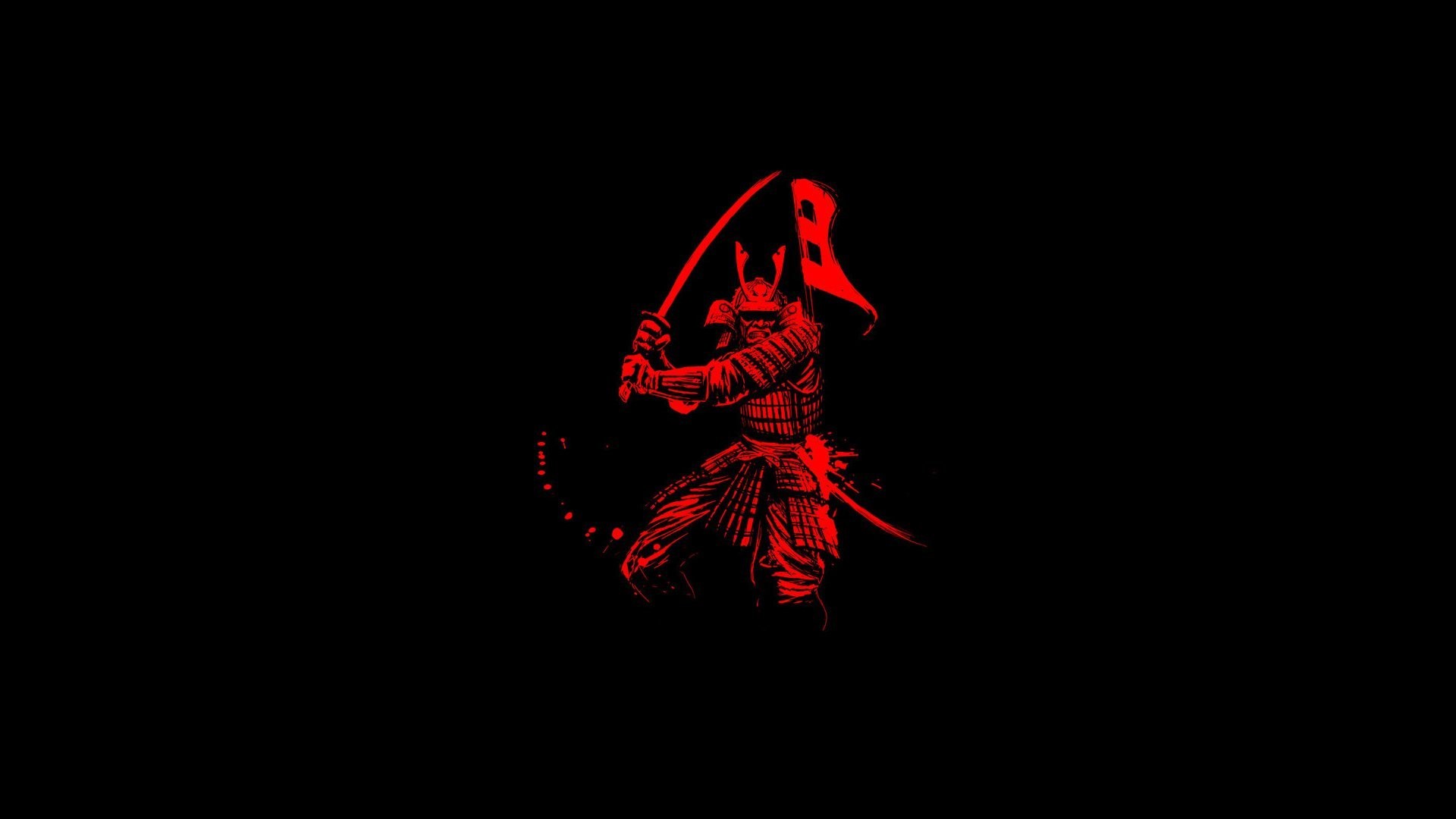 1920x1080 samurai warrior katana background