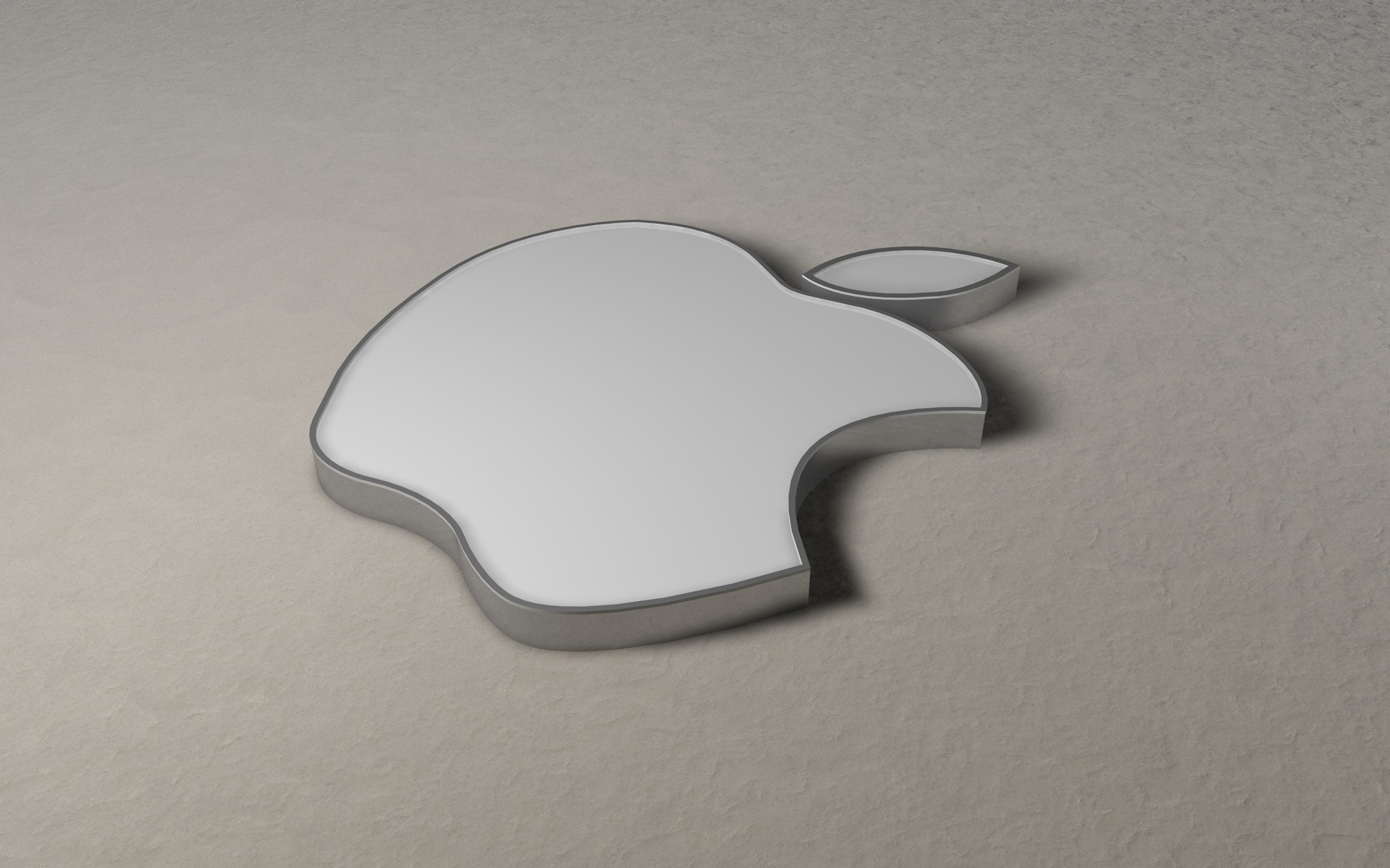 1920x1200 Apple 3D Logo HD Wallpaper